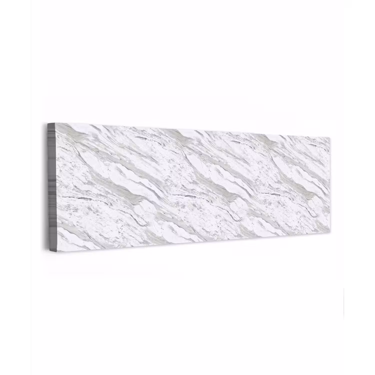 Marmer - Wit - Grijsgroen canvas 2cm klein 828 -z3d