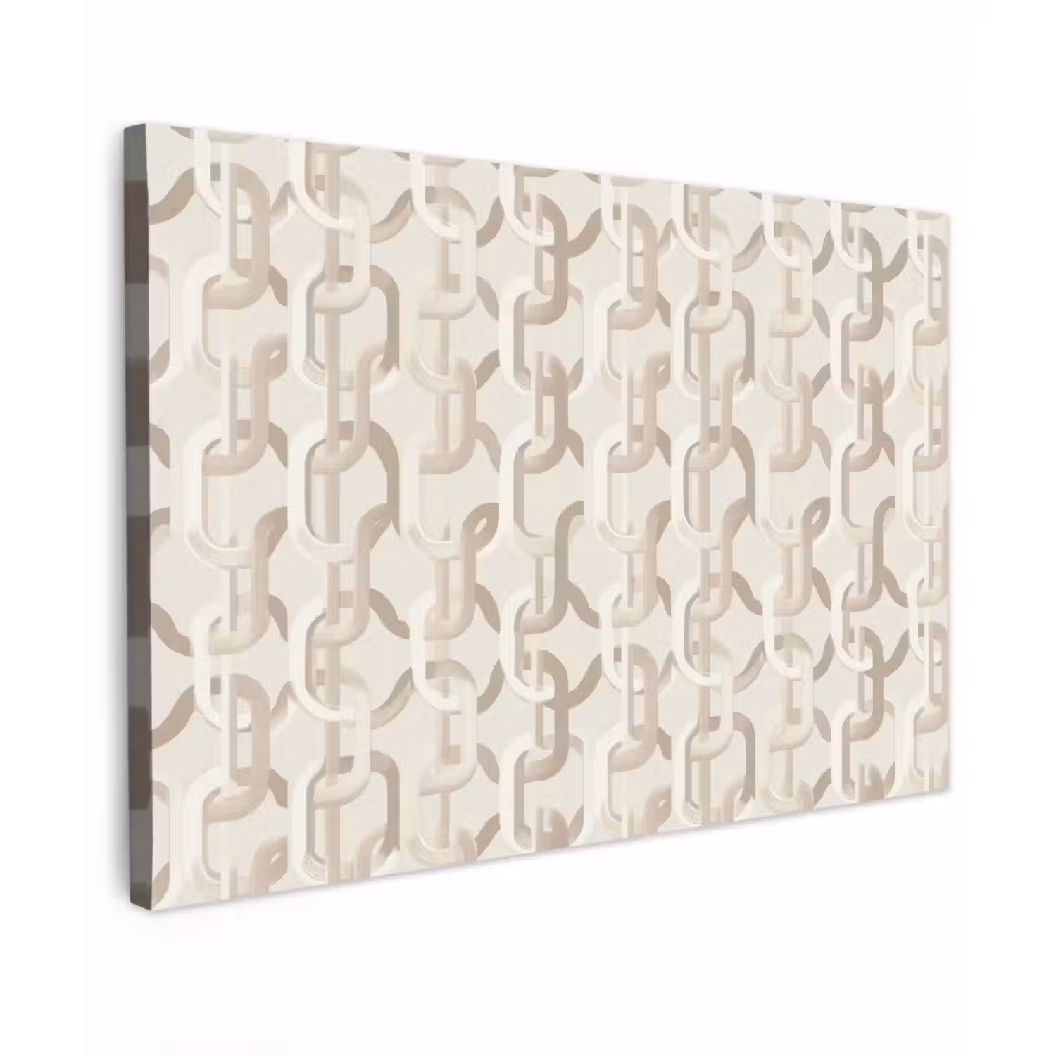 Motief - Abstract - Beige canvas 2cm klein 34 -z3d