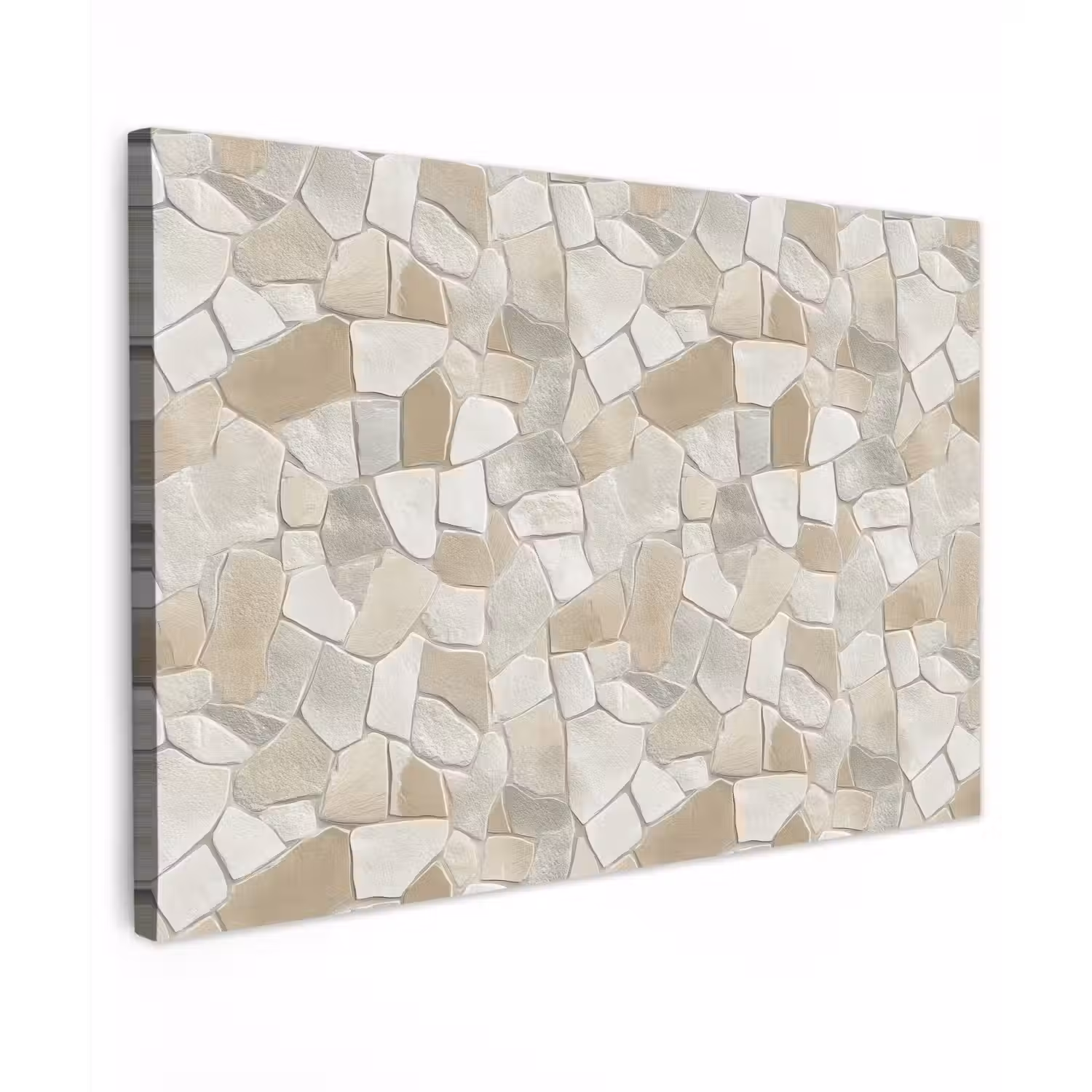 Mozaïek - Stenen - Beige canvas 2cm klein 34 -z3d