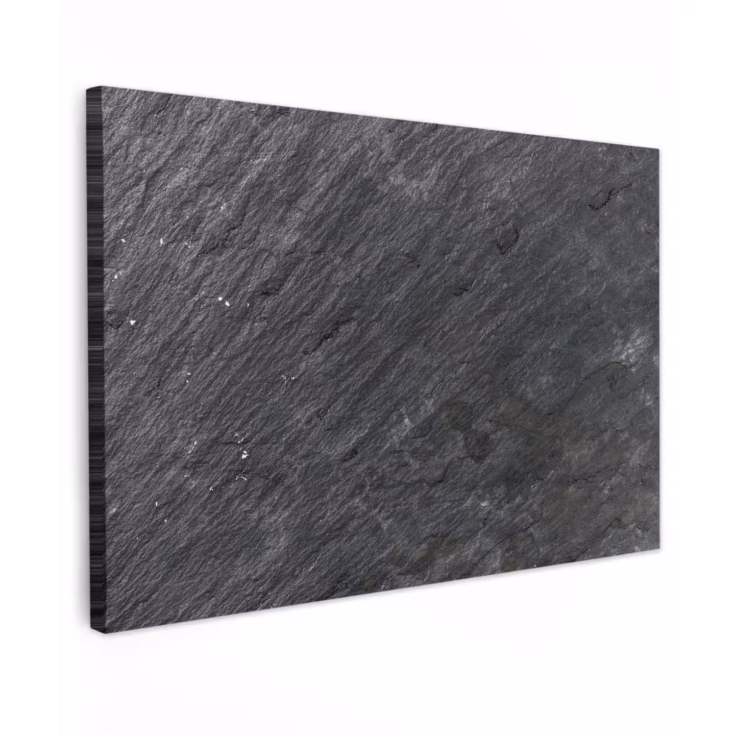 Natuursteen - Industrieel - Leisteen - Structuur - Grijs canvas 2cm klein -z3d