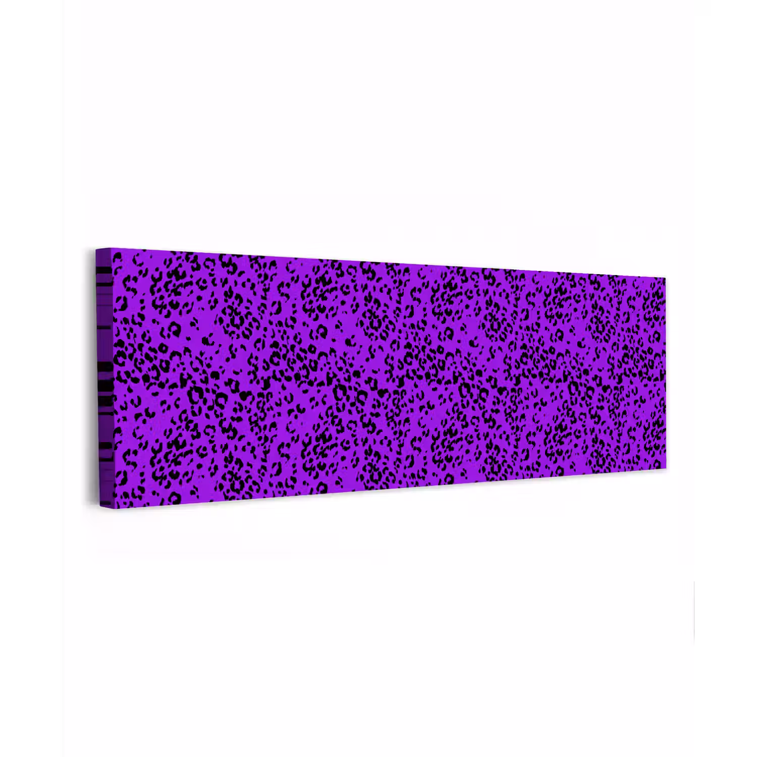 Panterprint - Paars - Patroon canvas 2cm klein 828 -z3d