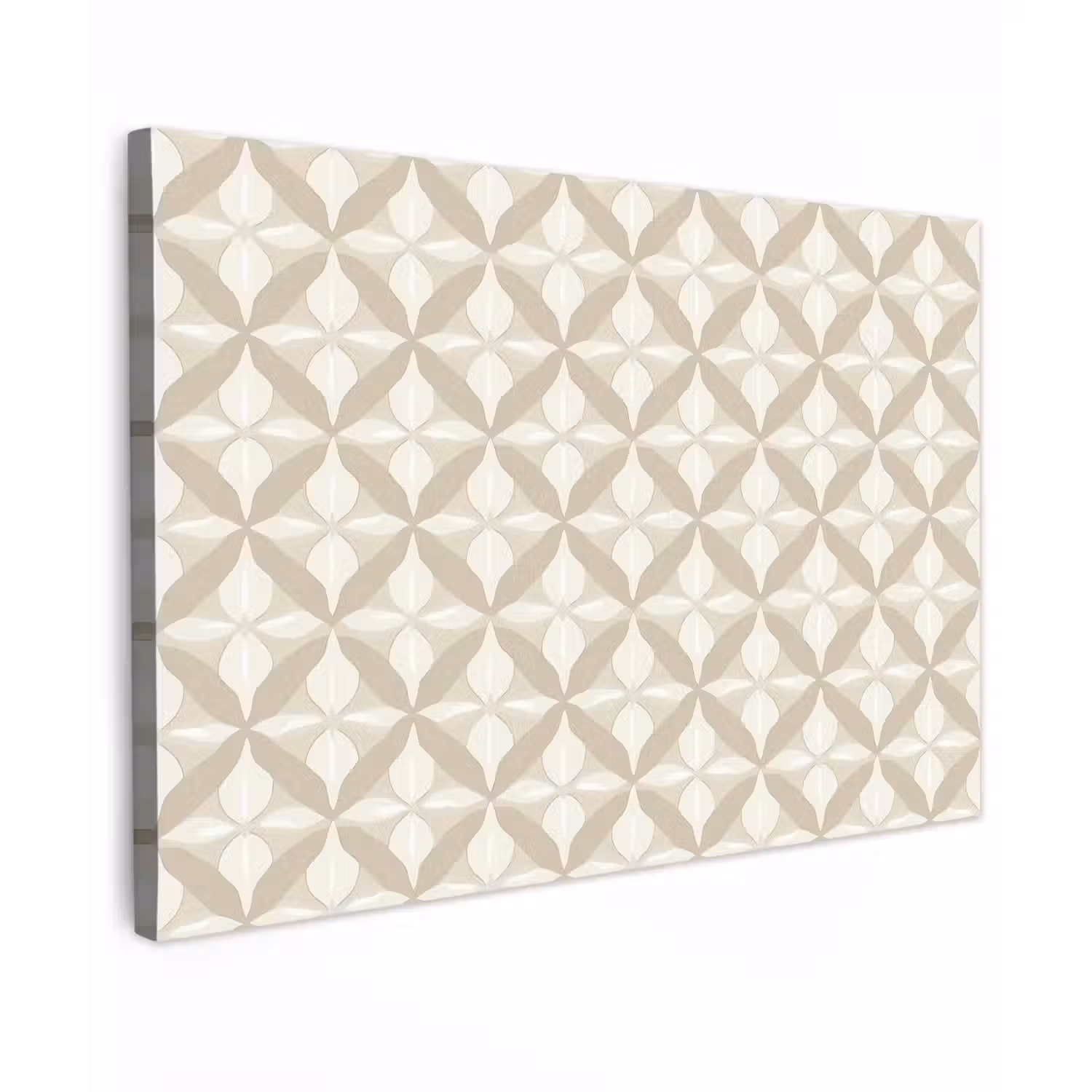 Patroon - Klassiek - Beige canvas 2cm klein 34 -z3d