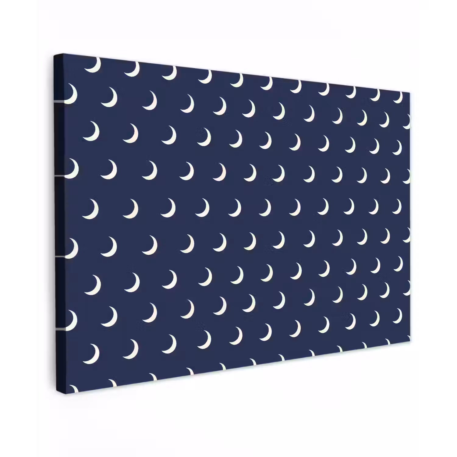 Patroon - Manen - Blauw canvas 2cm klein 34 -z3d