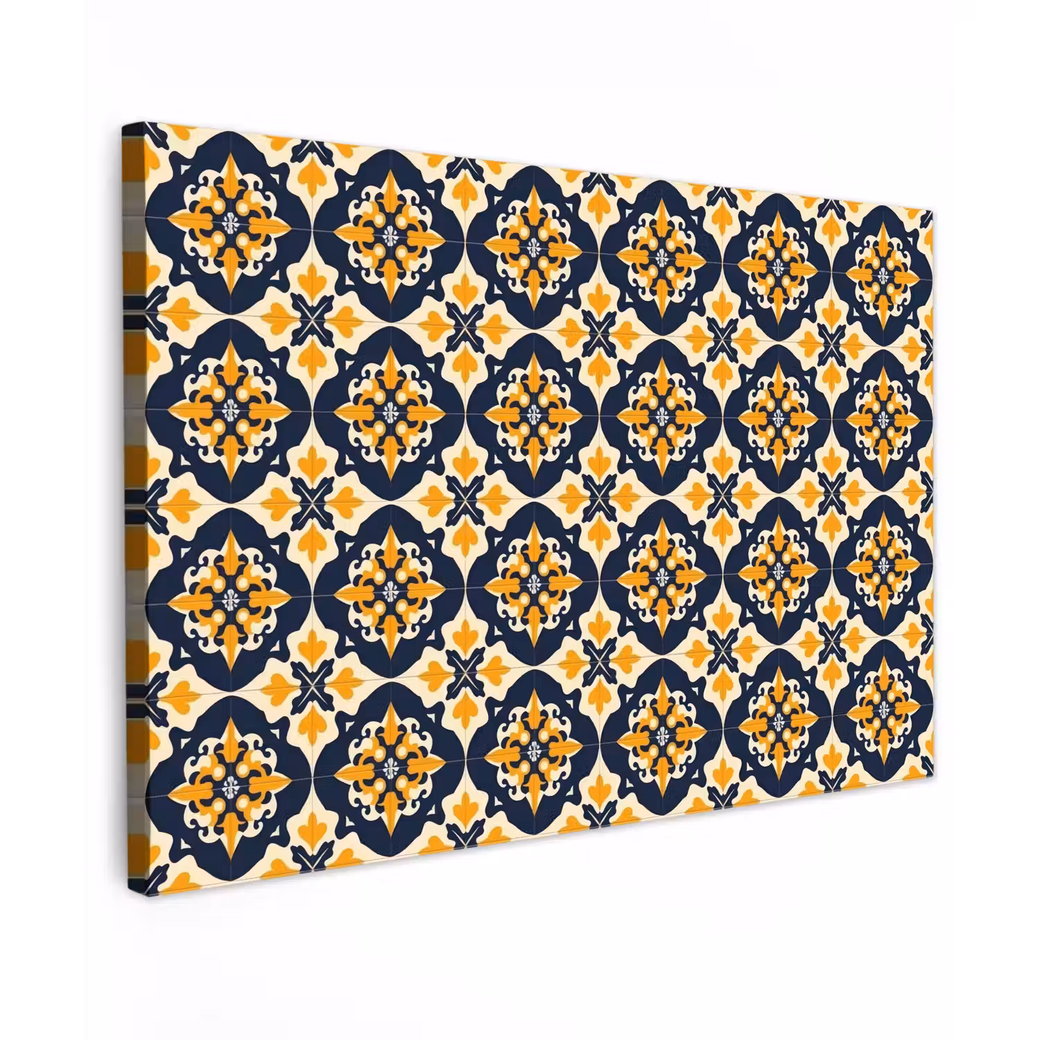 Patroon - Siertegel - Kleurrijk canvas 2cm klein 34 -z3d
