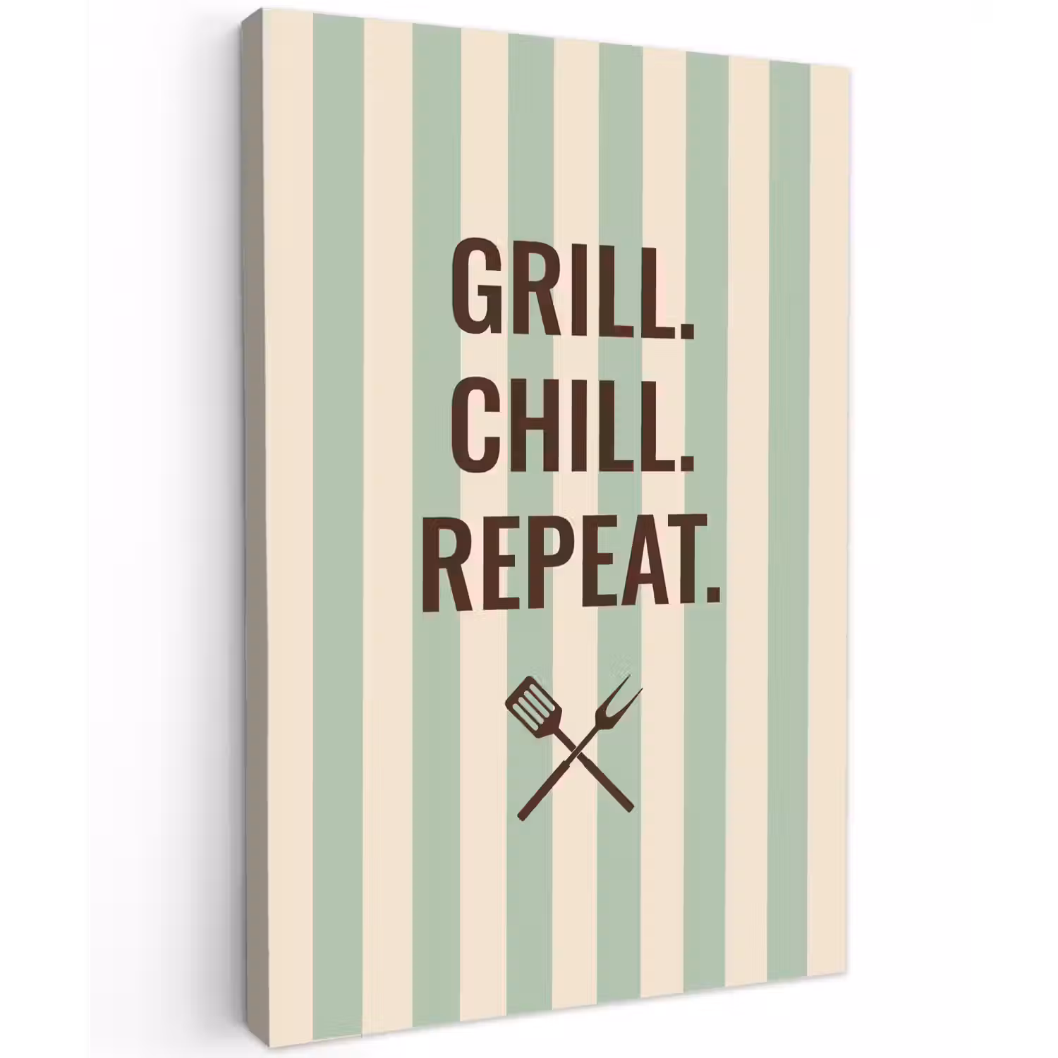 Quote - Strepen - Grill canvas 2cm klein -z3d
