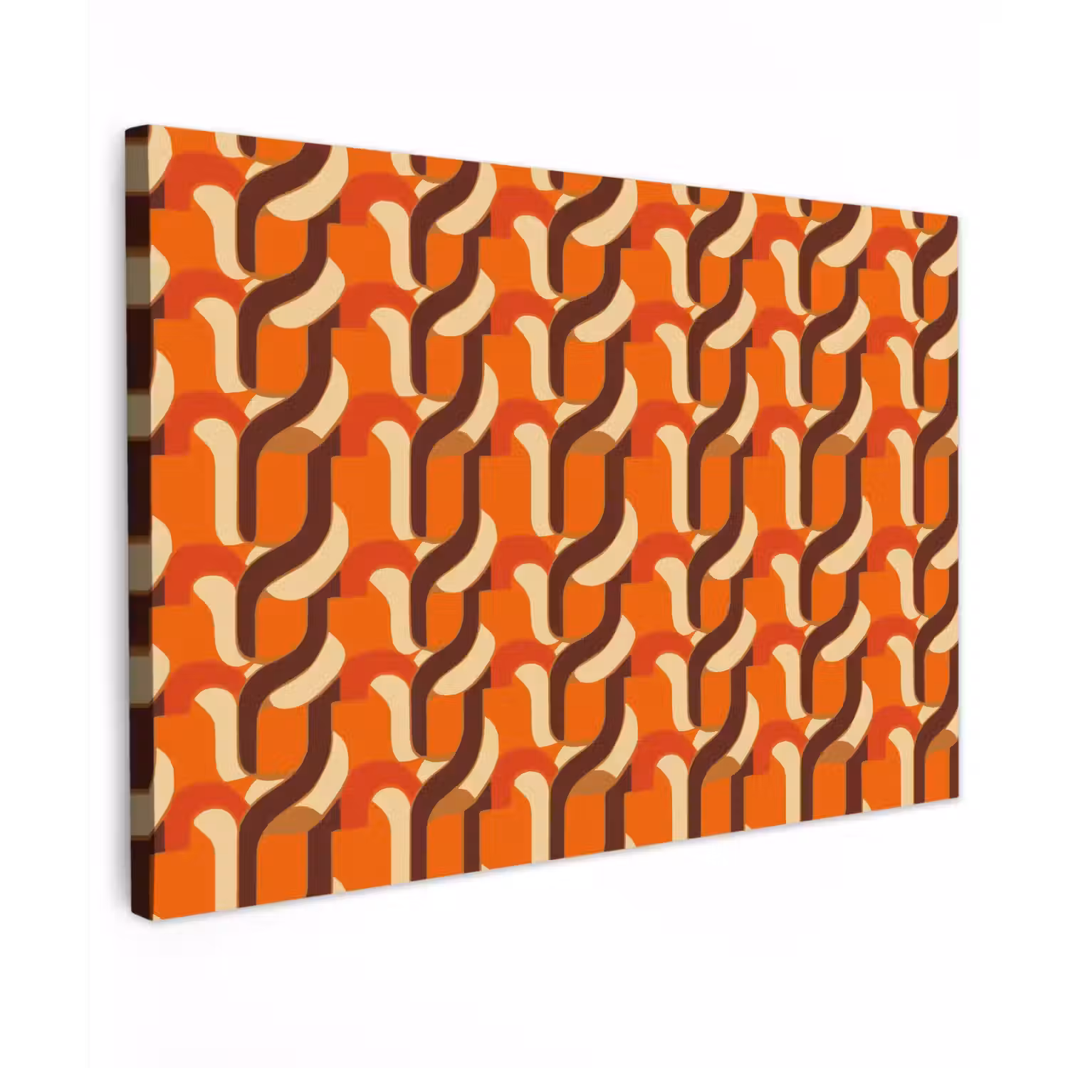 Retro - Modern - Kleurrijk canvas 2cm klein 34 -z3d