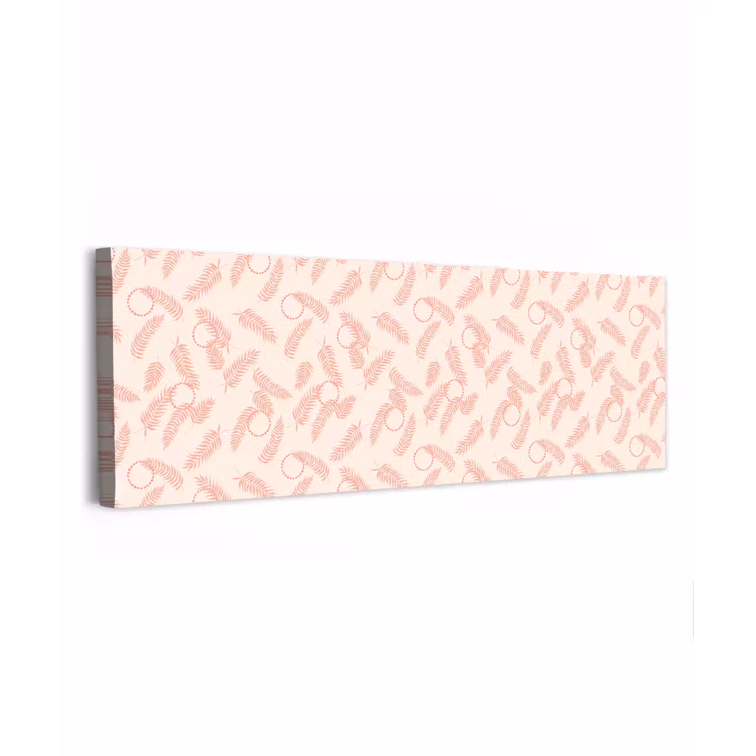 Roze - Veren - Patroon canvas 2cm klein 828 -z3d