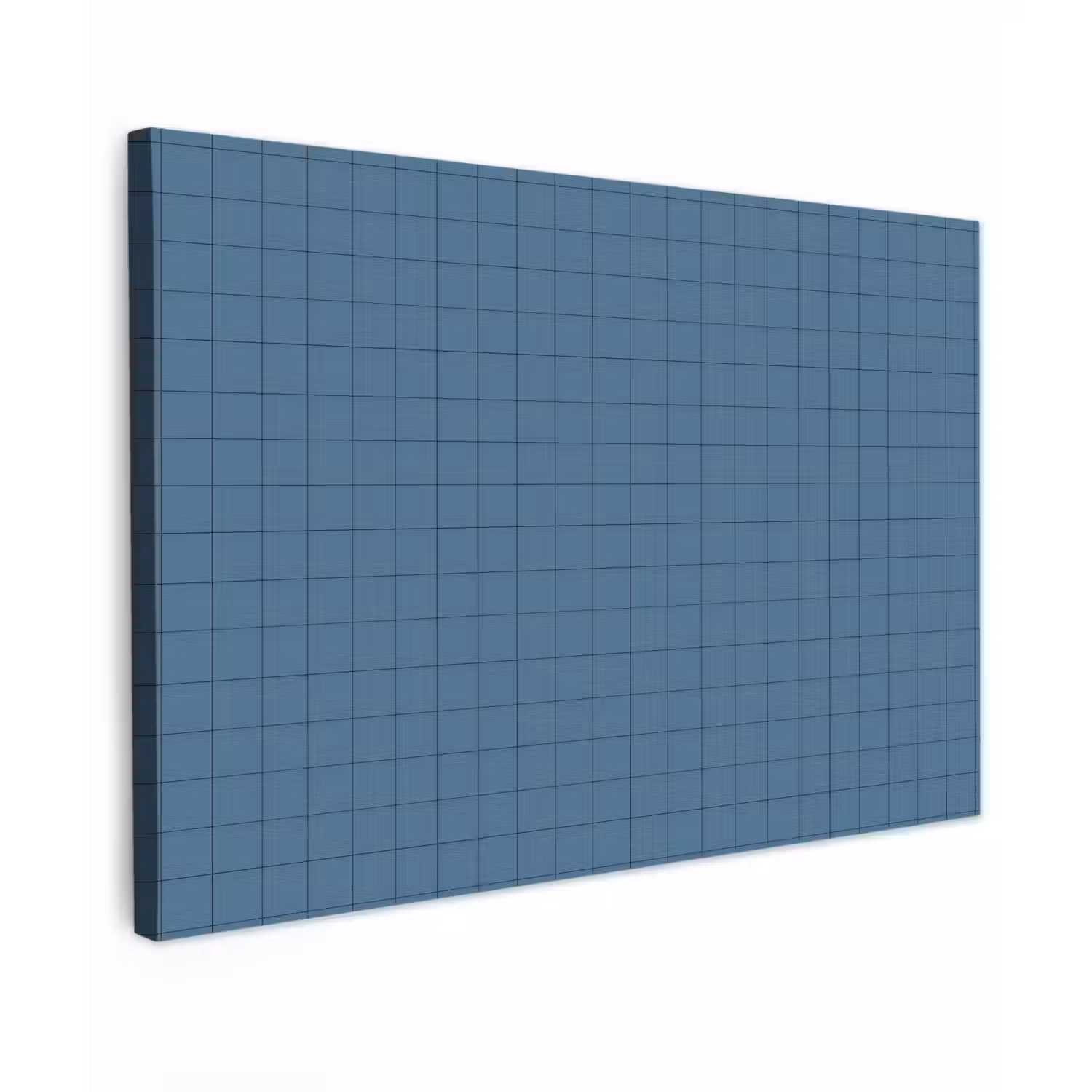 Ruiten - Geometrisch - Blauw canvas 2cm klein 34 -z3d