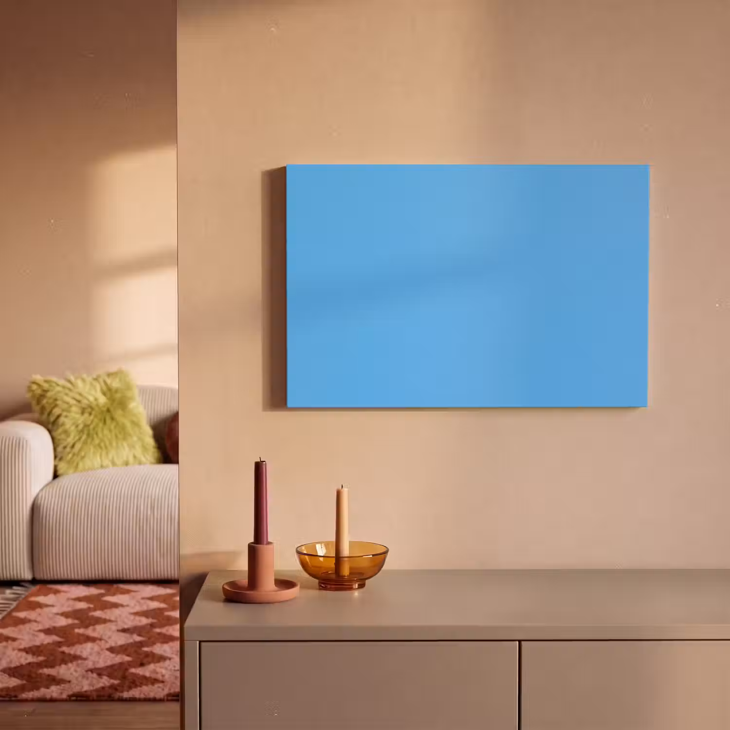 Sky - Blue - Blauw canvas 2cm klein 34 -sfeer1
