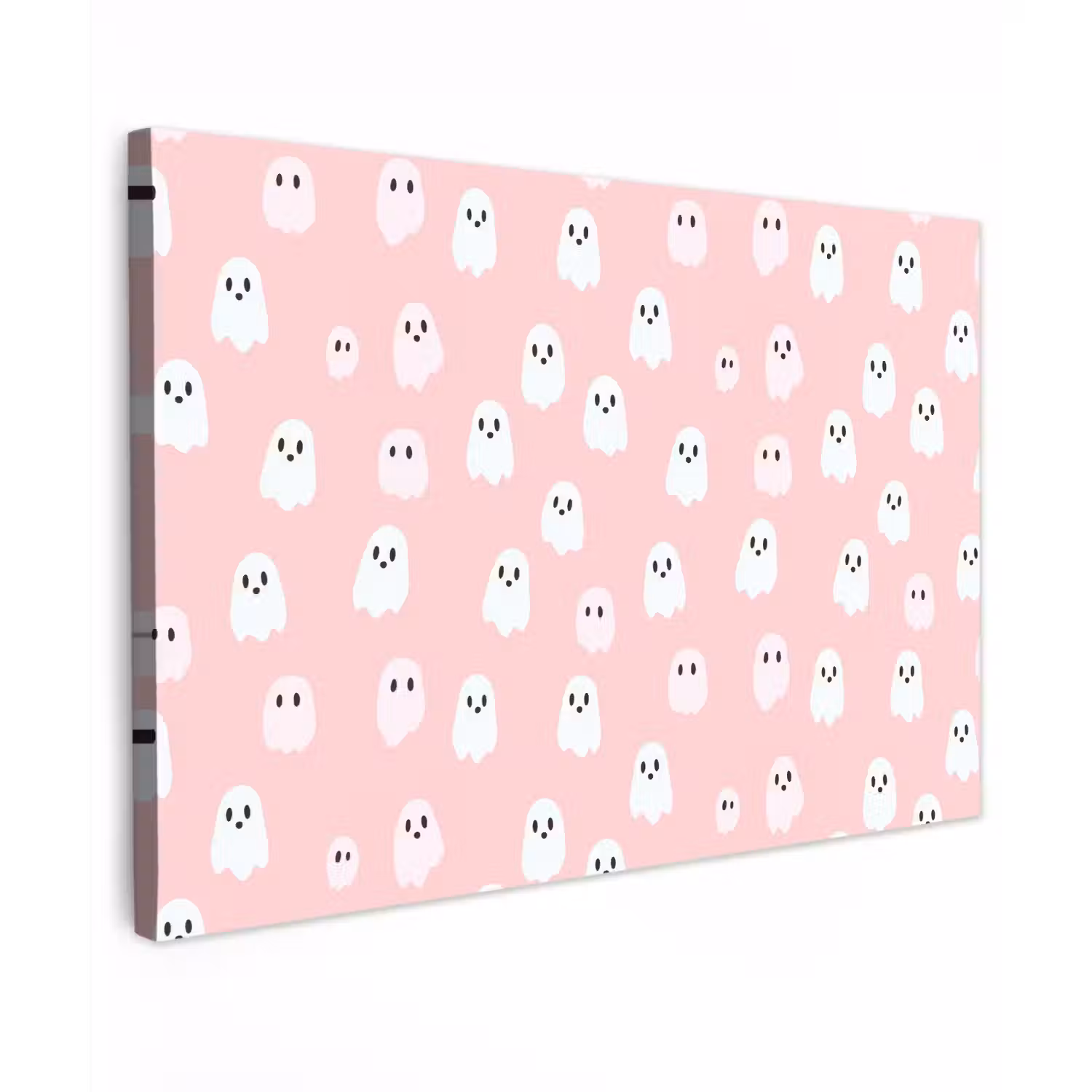 Spookjes - Patroon - Roze canvas 2cm klein 34 -z3d