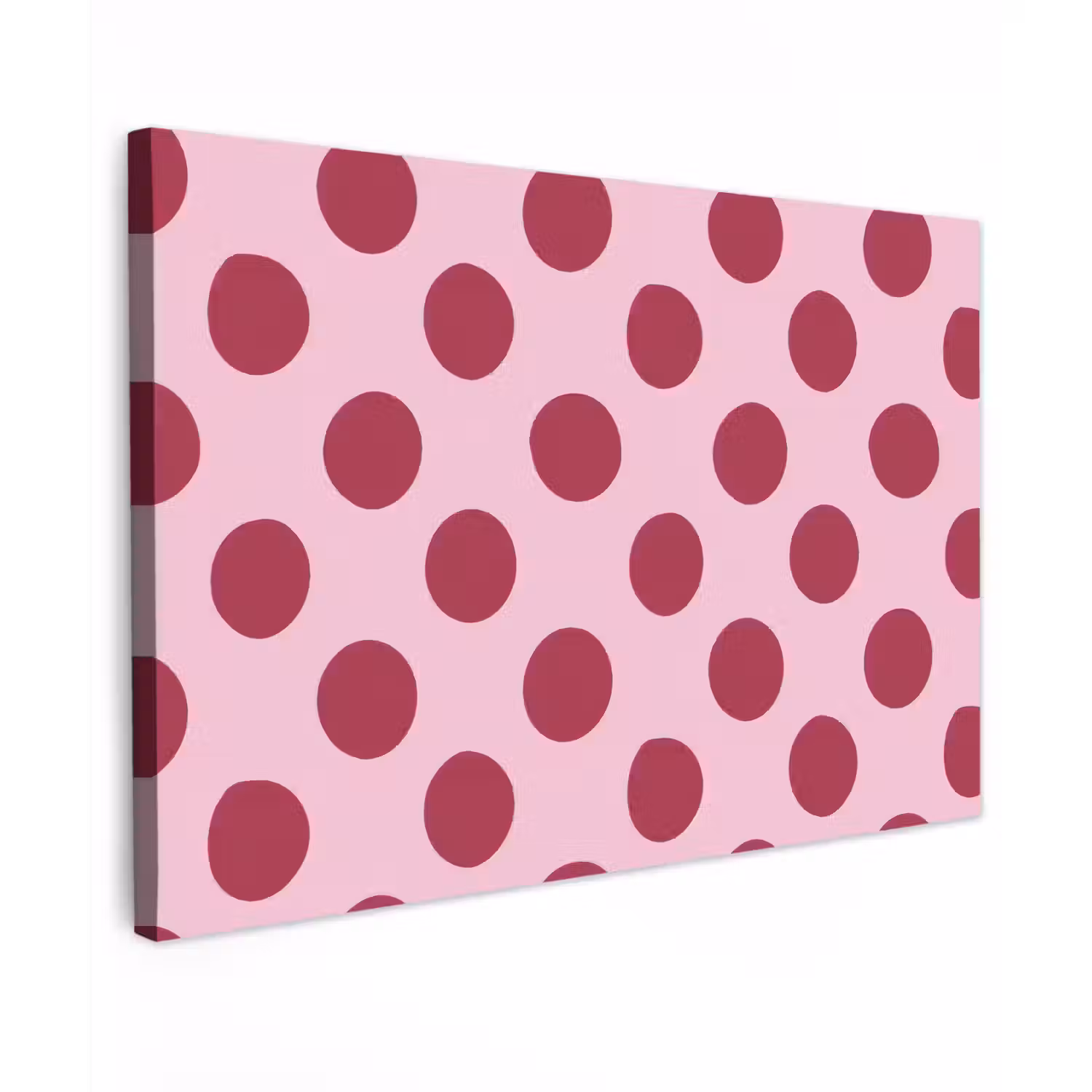 Stippen - Patroon - Bordeaux canvas 2cm klein 34 -z3d