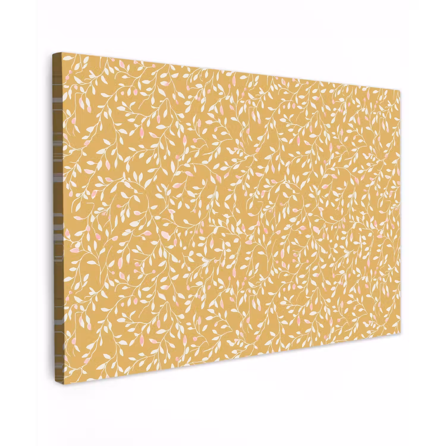 Takjes - Patroon - Oker canvas 2cm klein 34 -z3d