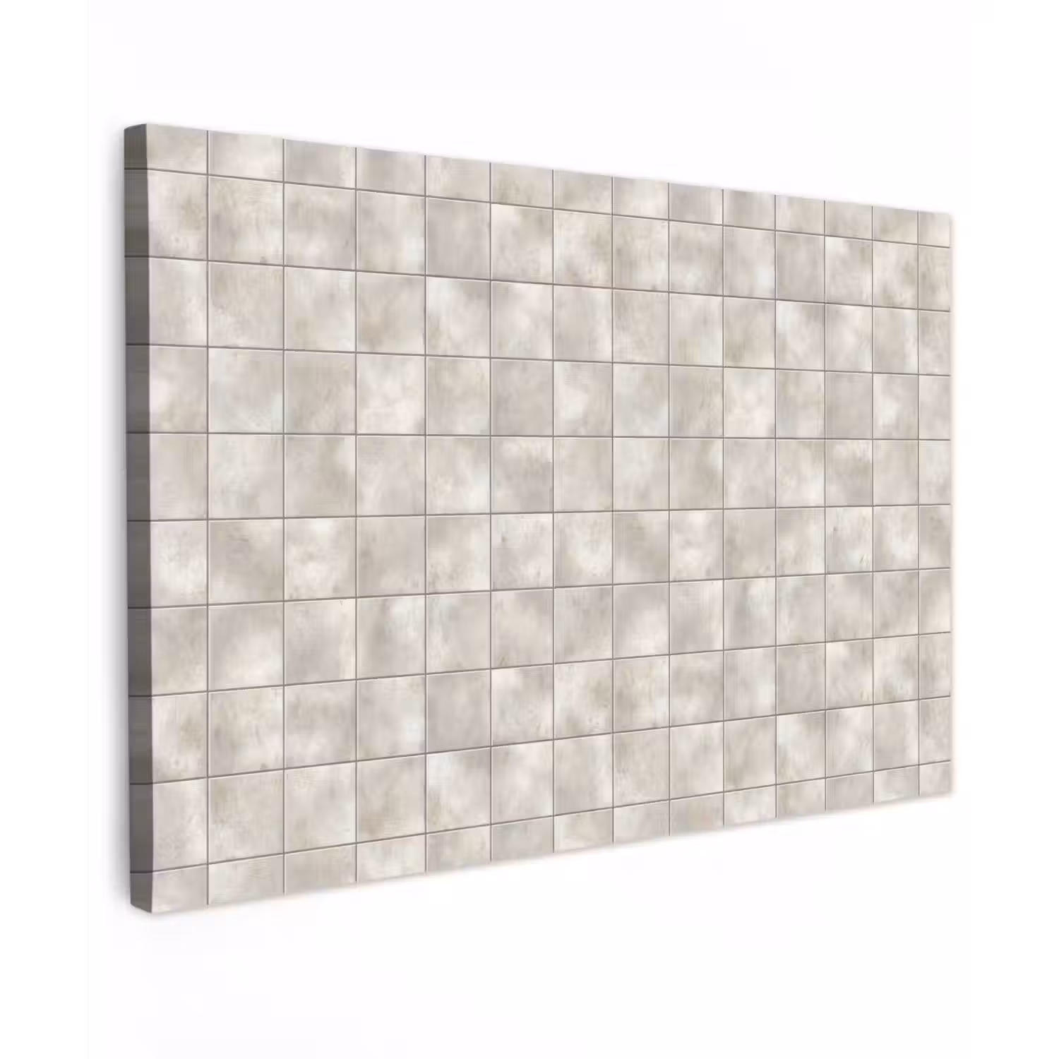 Tegels - Natuurlijk - Grijs canvas 2cm klein 34 -z3d