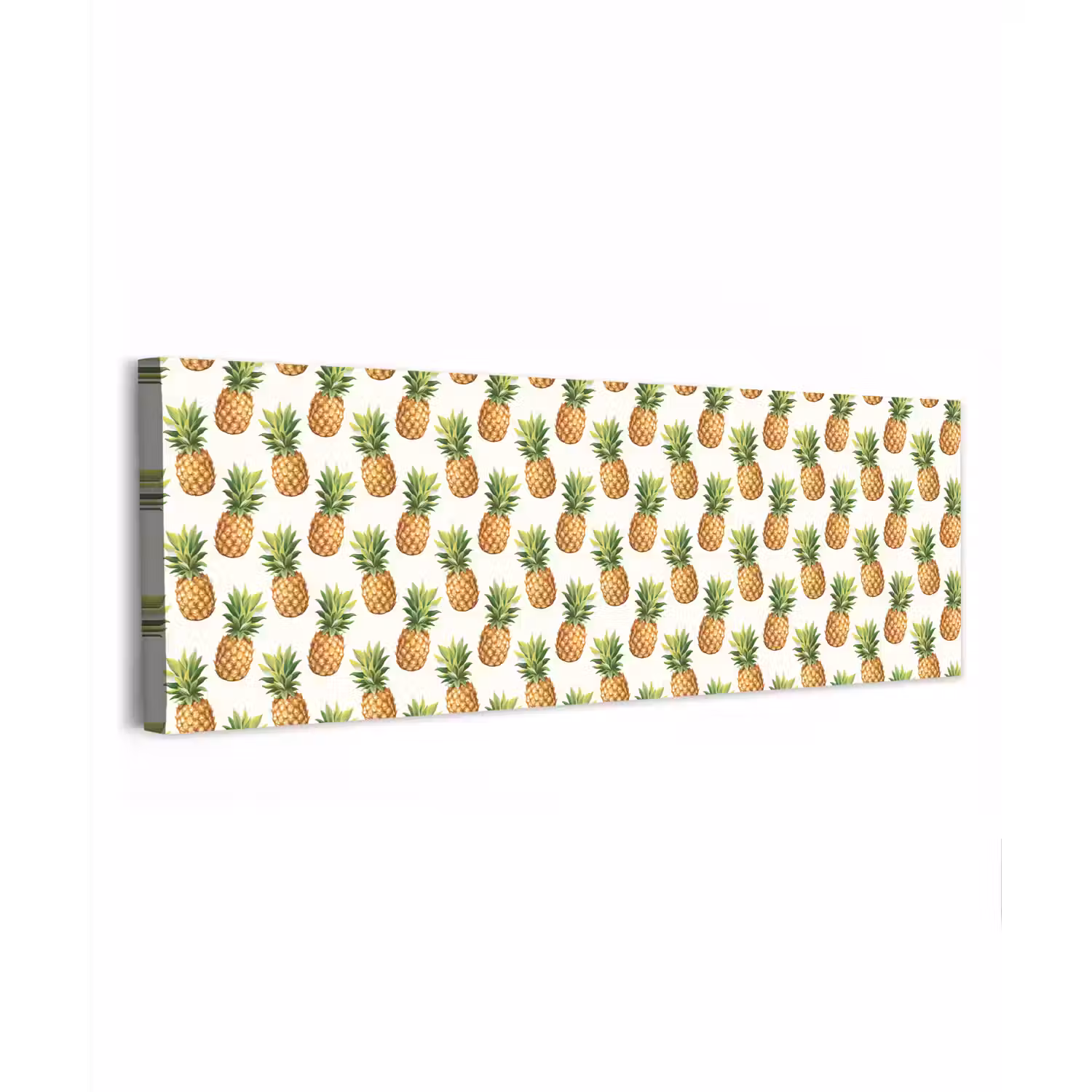 Vintage - Ananas - Blad canvas 2cm klein 828 -z3d