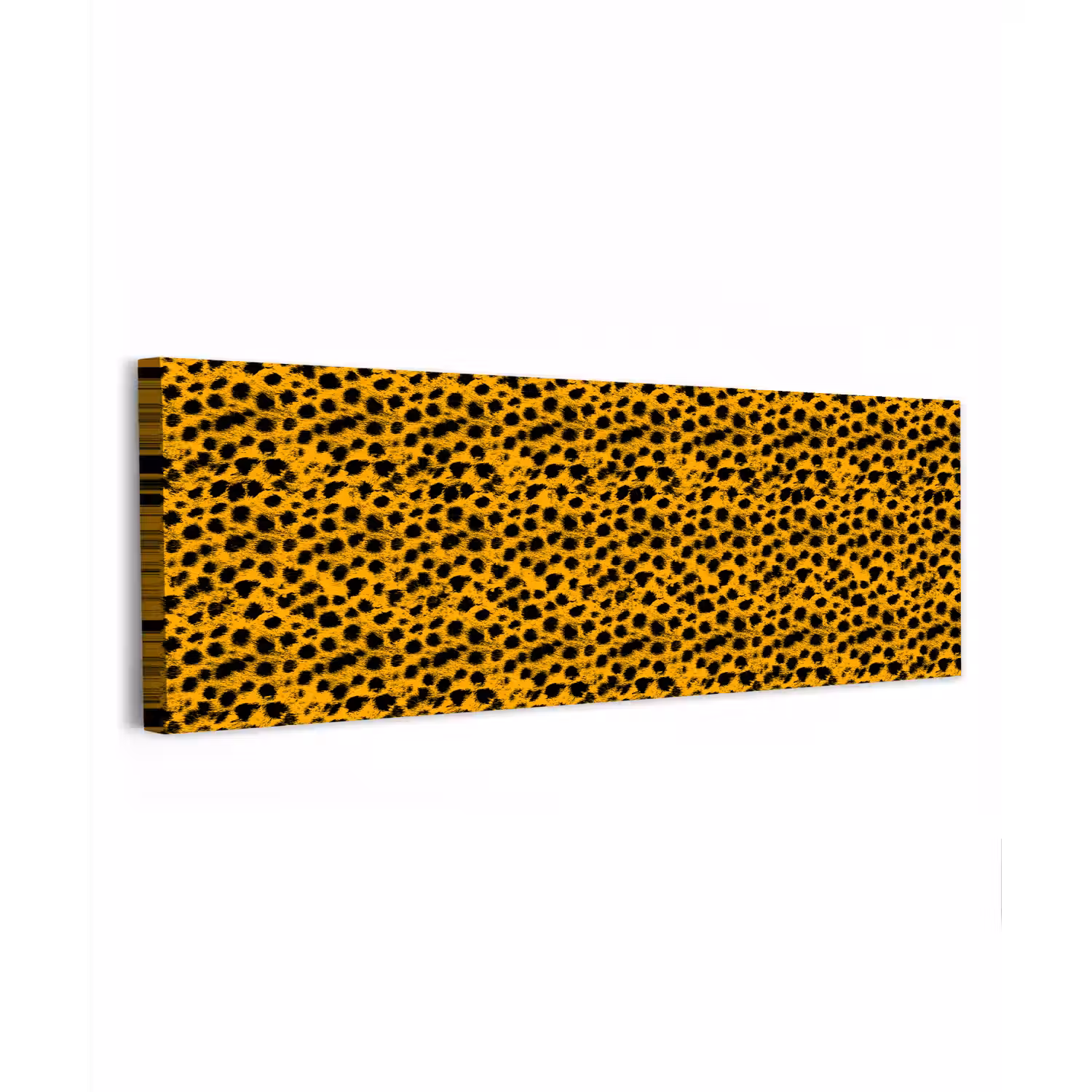 Vlekken - Oranje - Luipaard canvas 2cm klein 828 -z3d