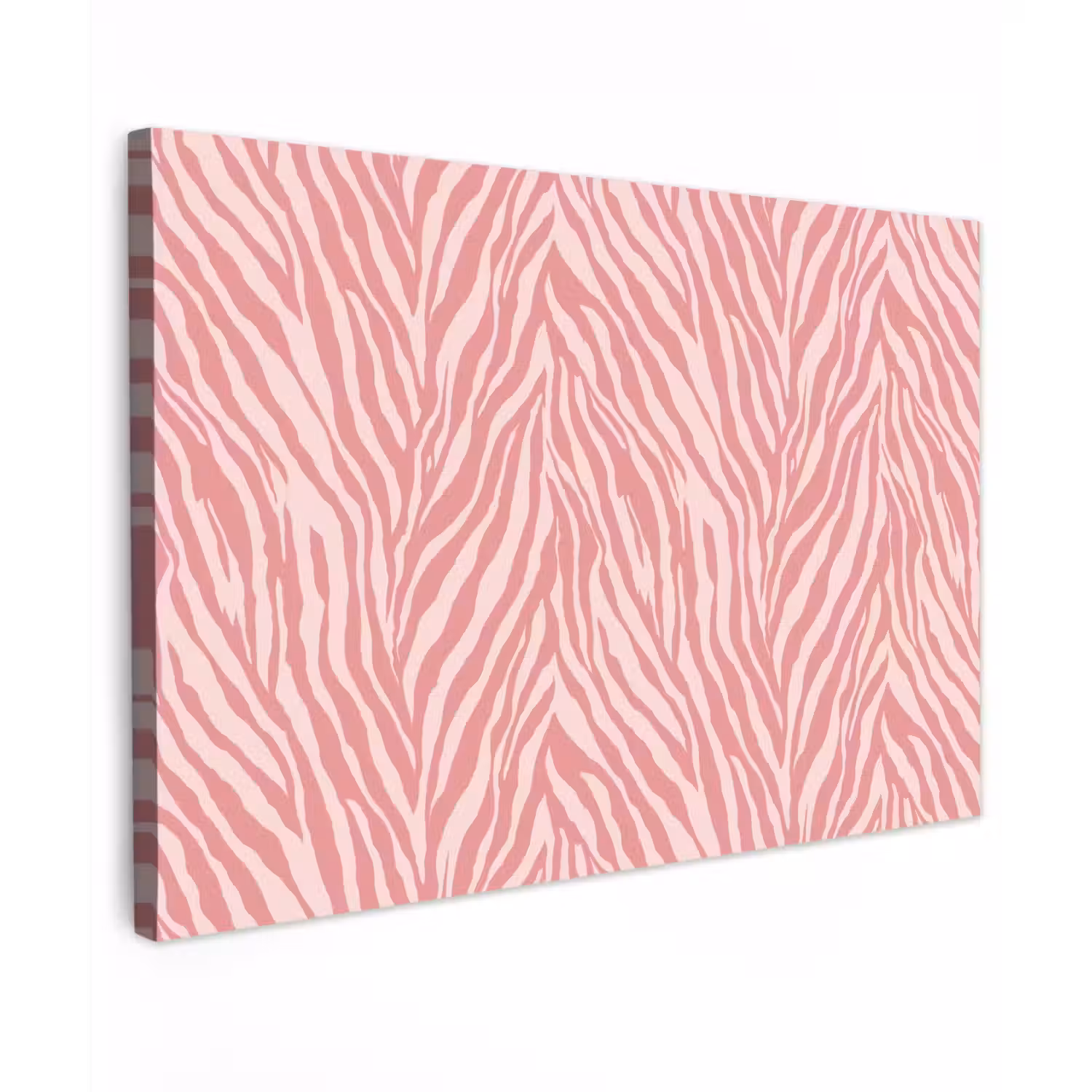 Zebra - Print - Roze canvas 2cm klein 34 -z3d