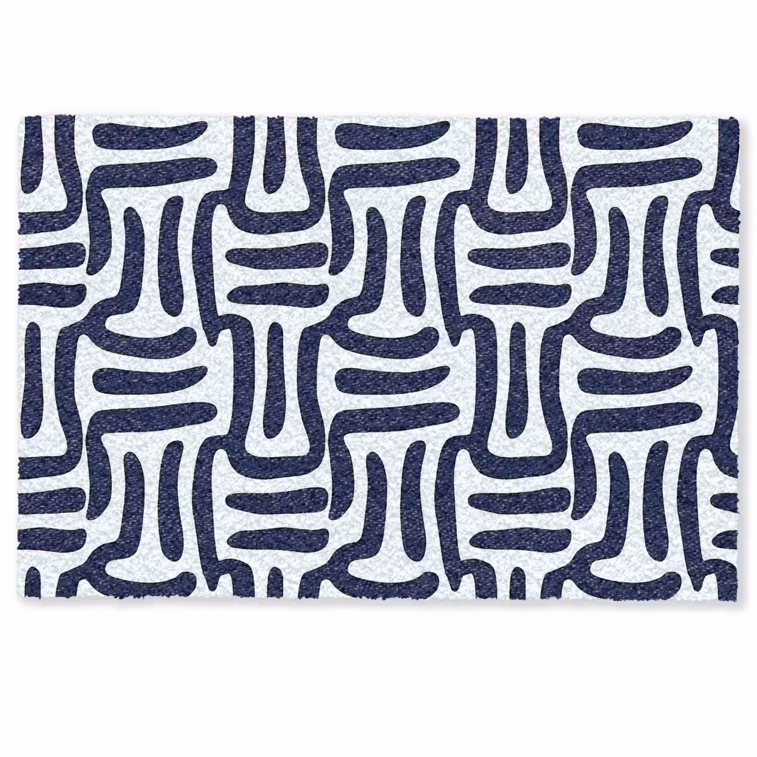 Abstract - Modern - Blauw Deurmat klein 898 -zkaufland3d