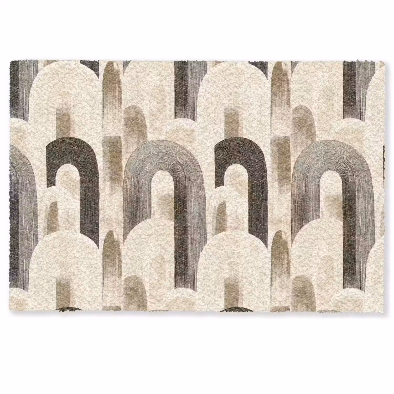 Abstract - Patroon - Bogen Deurmat klein 898 -zkaufland3d