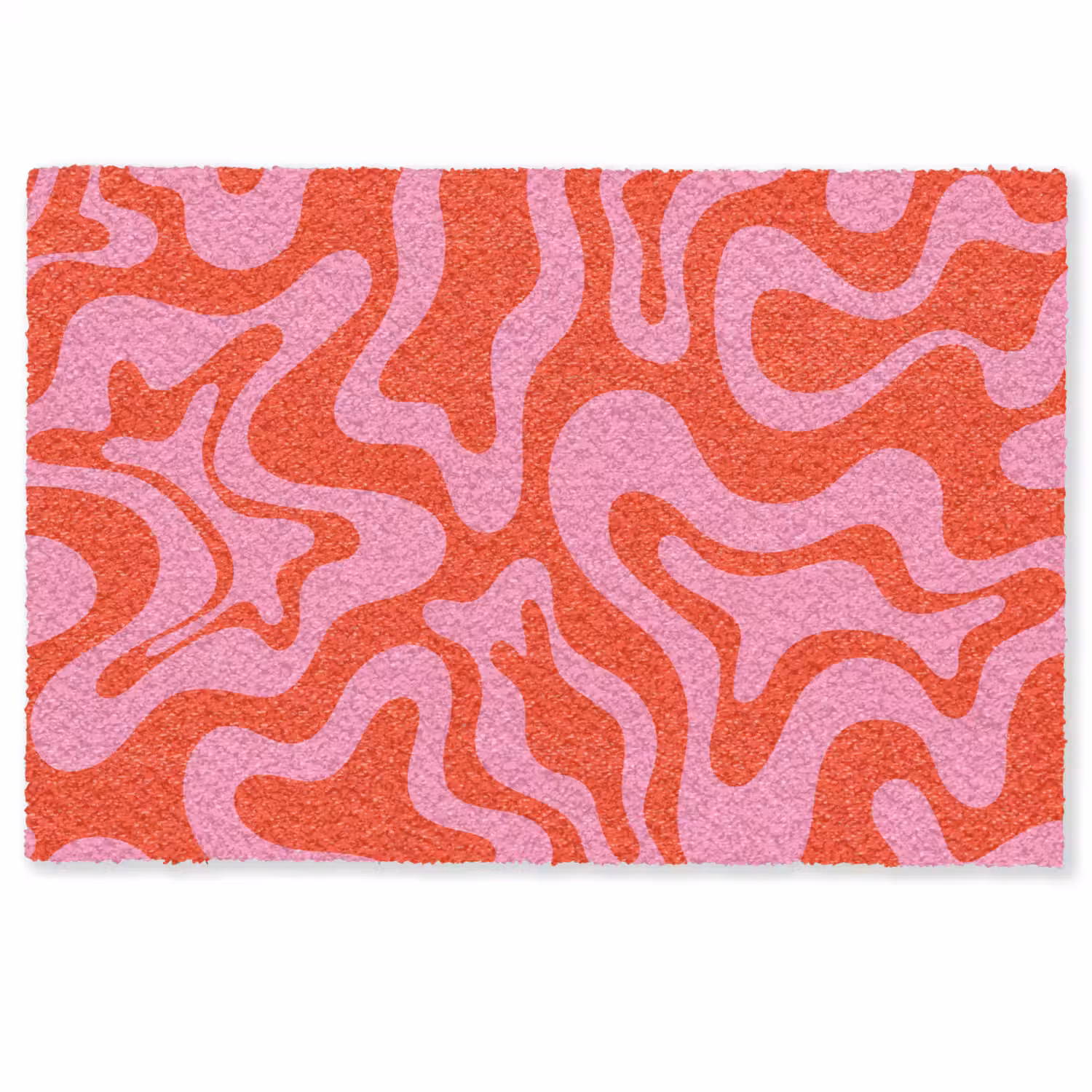Abstract - Patroon - Rood - Roze - Minimalistisch Deurmat klein -zkaufland3d