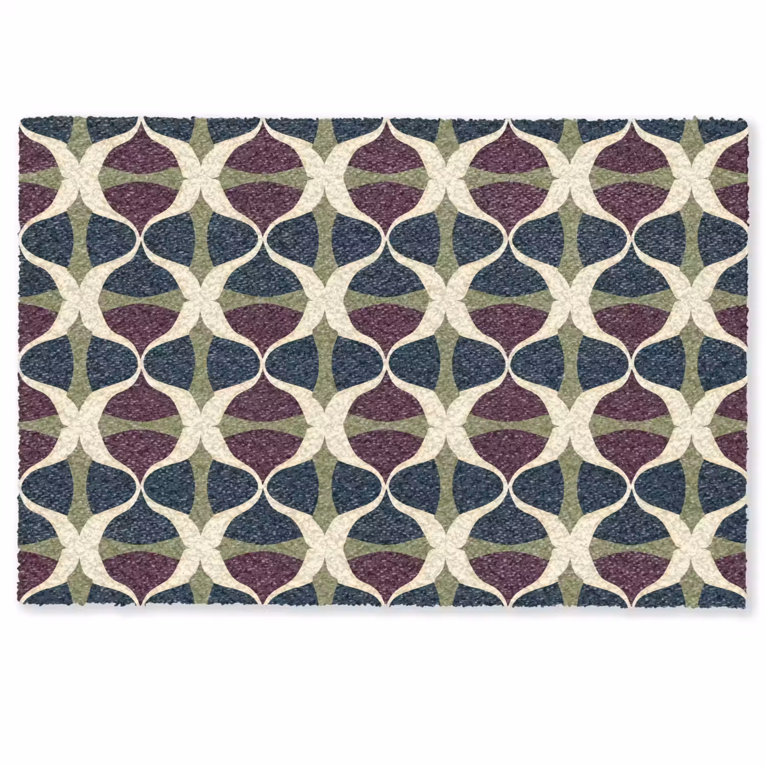 Abstract - Retro - Kleurrijk Deurmat klein 898 -zkaufland3d