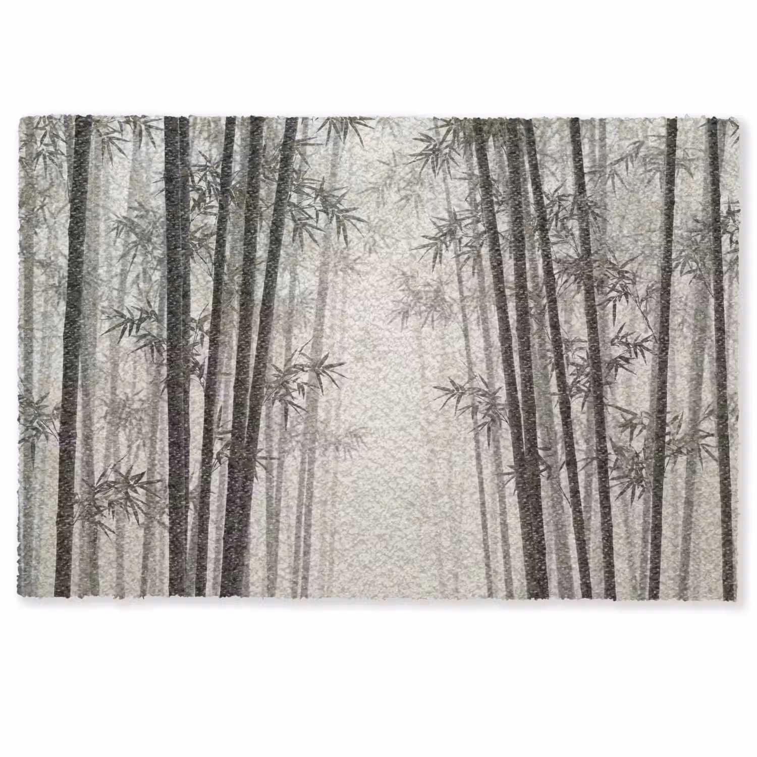 Bamboe - Bos - Mist - Natuur Deurmat klein -zkaufland3d