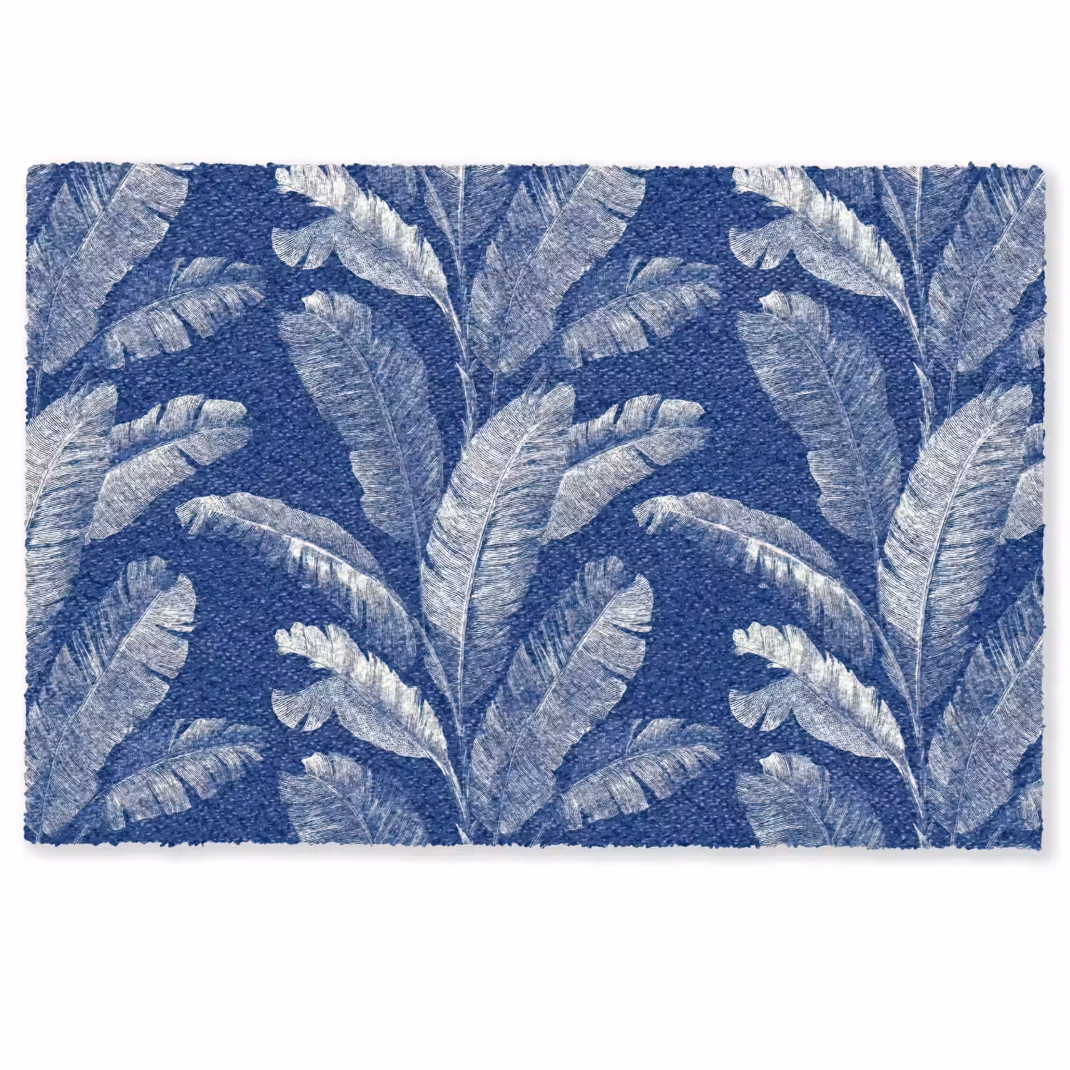 Blad - Palm - Blauw Deurmat klein 898 -zkaufland3d