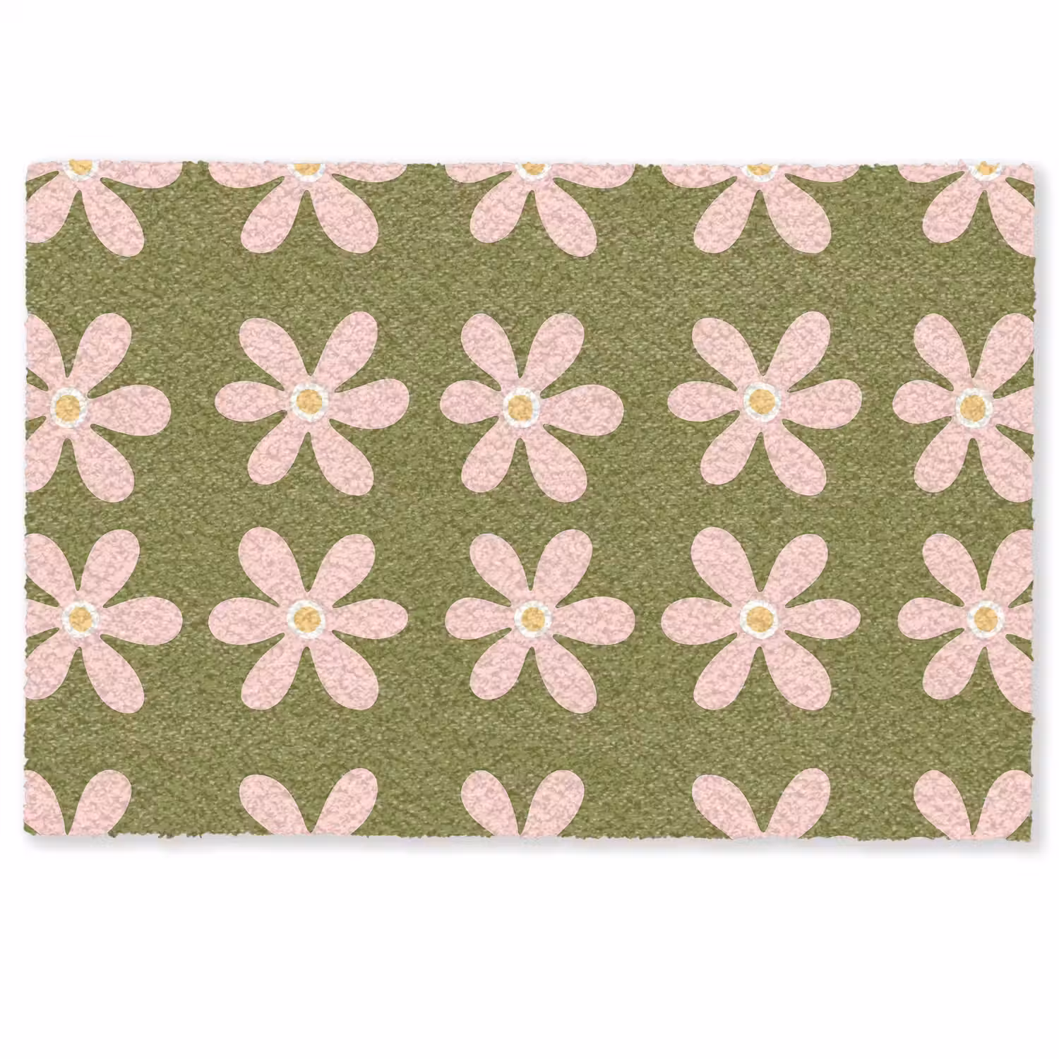Bloem - Modern - Groen Deurmat klein 898 -zkaufland3d