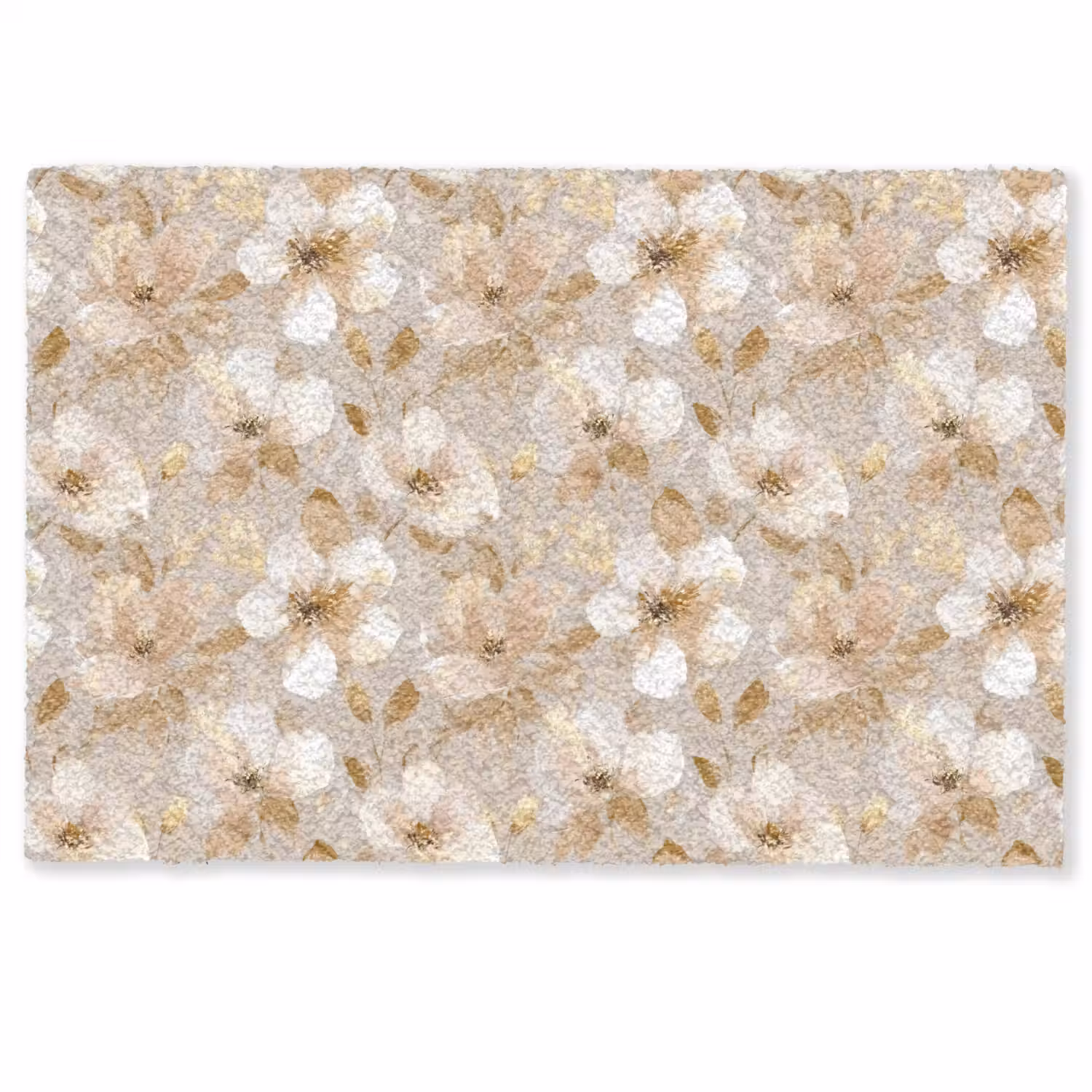 Bloemen - artistiek - Goud Deurmat klein 898 -zkaufland3d