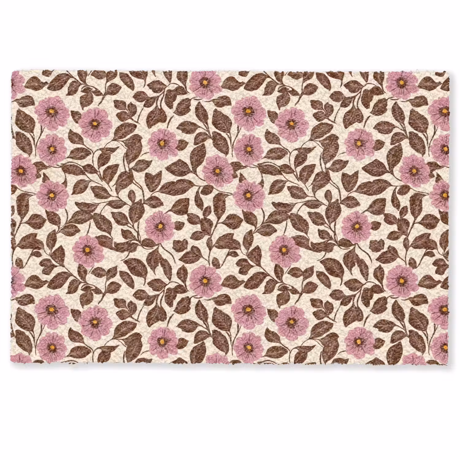 Bloemen - Bladeren - Kleurrijk Deurmat klein 898 -zkaufland3d