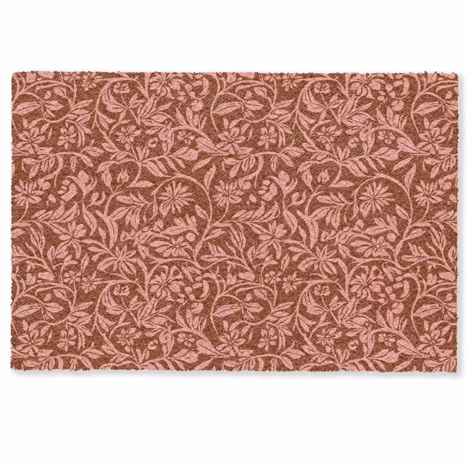 Bloemen - Print - Roze Deurmat klein 898 -zkaufland3d