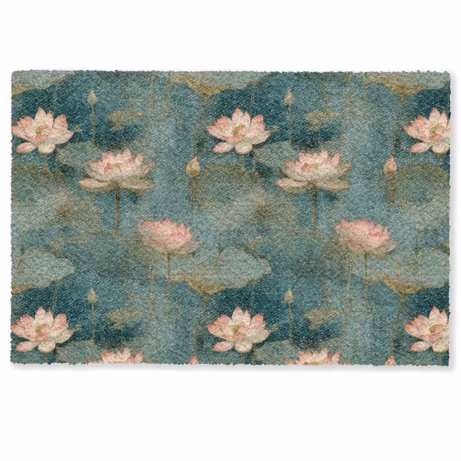 Botanisch - Bloemen - Roze Deurmat klein 898 -zkaufland3d