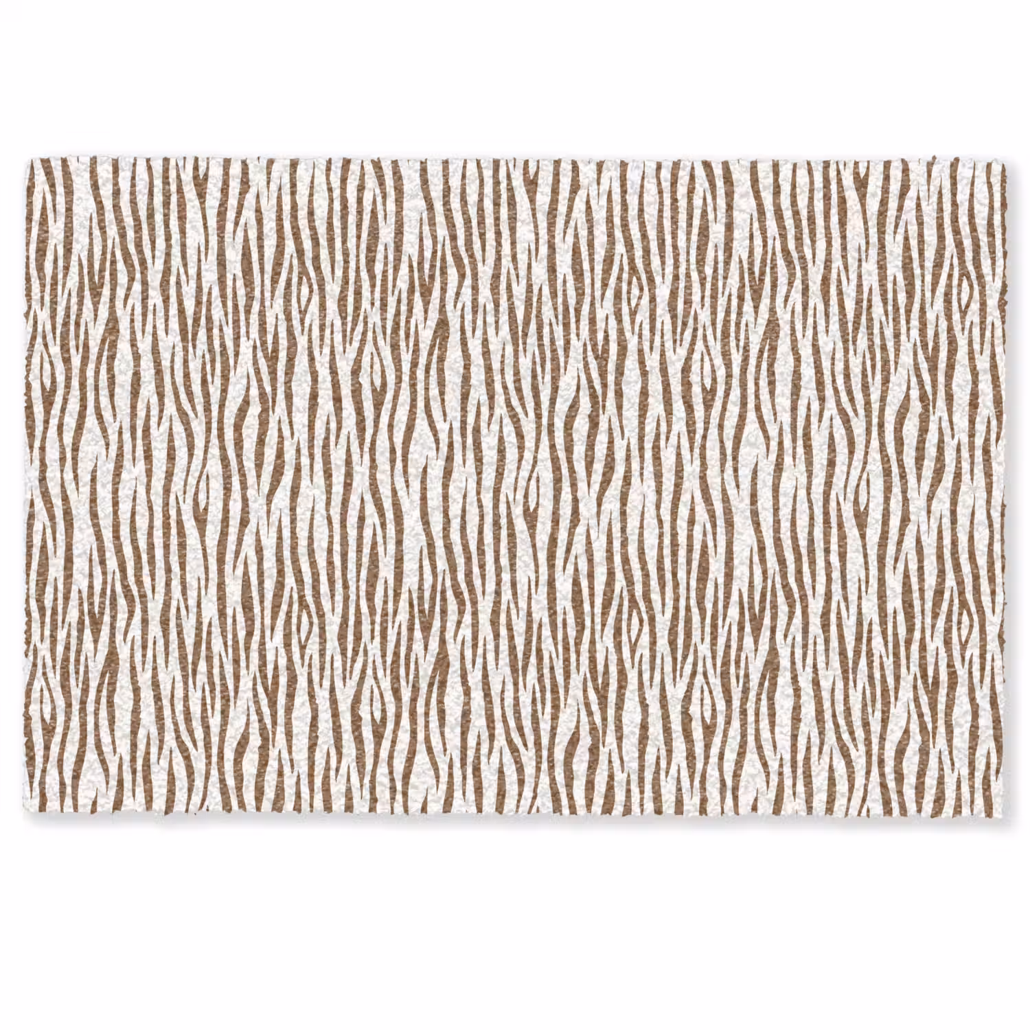 Bruin - Patroon - Zebra Deurmat klein 898 -zkaufland3d