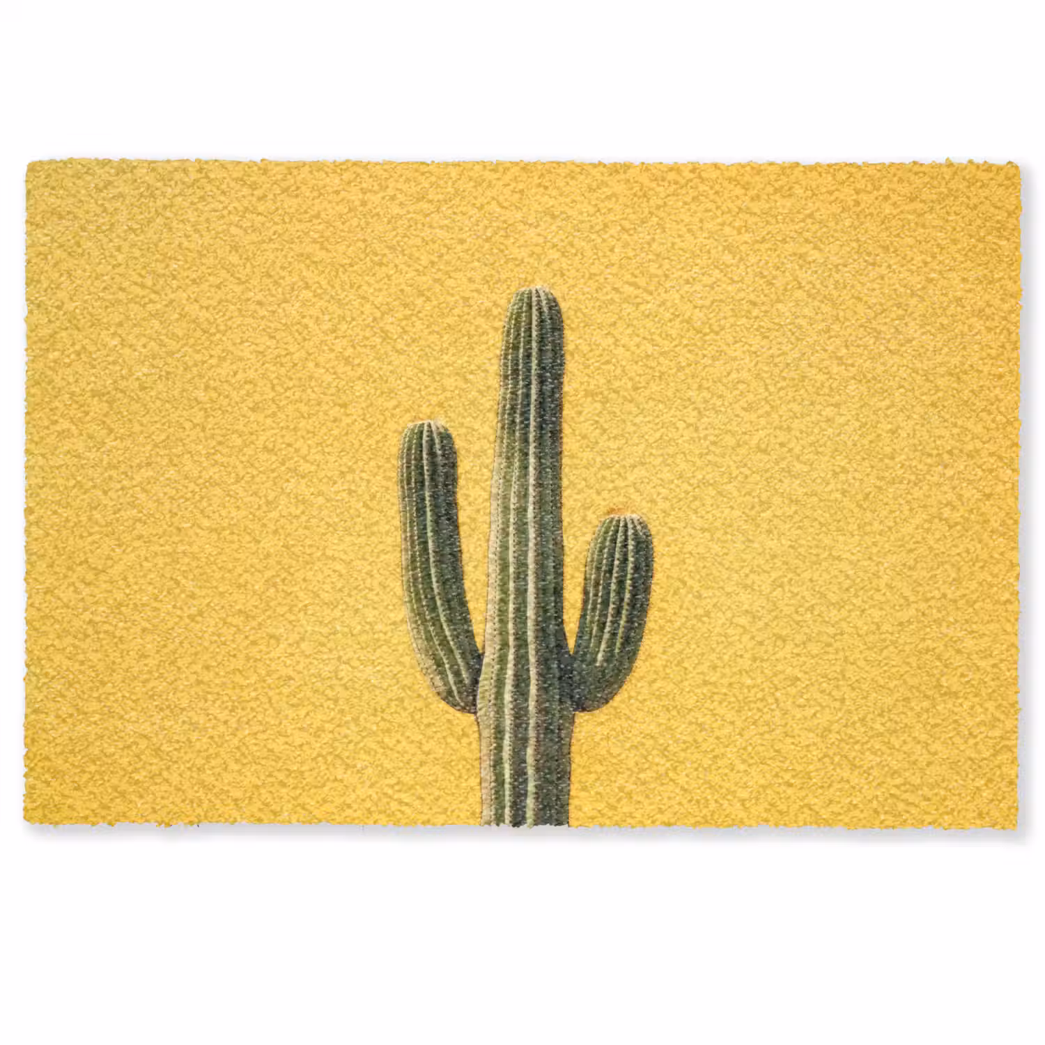 Cactus - Groen - Minimalistisch Deurmat klein -zkaufland3d