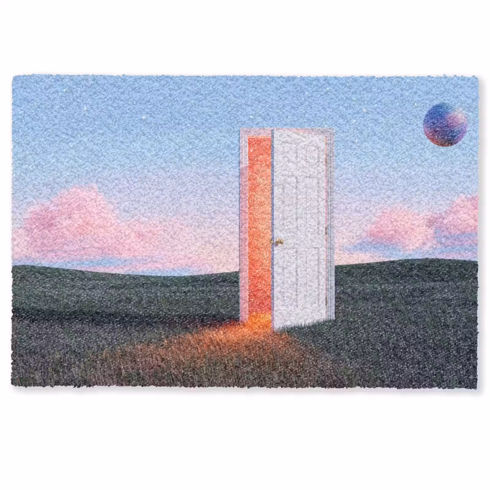 Deurmat - Deur - Fantasie - Ruimte - Deur - Fantasie - Ruimte Deurmat klein