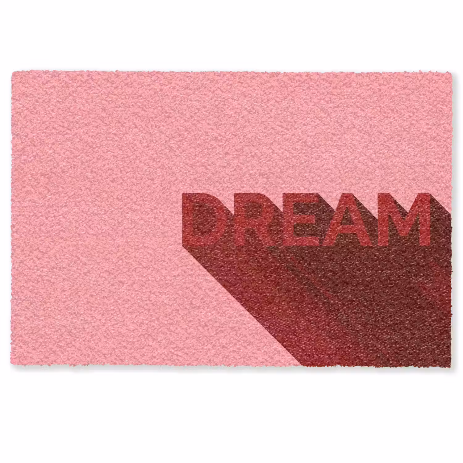 Dream - 3D - Rood - Roze Deurmat klein -zkaufland3d