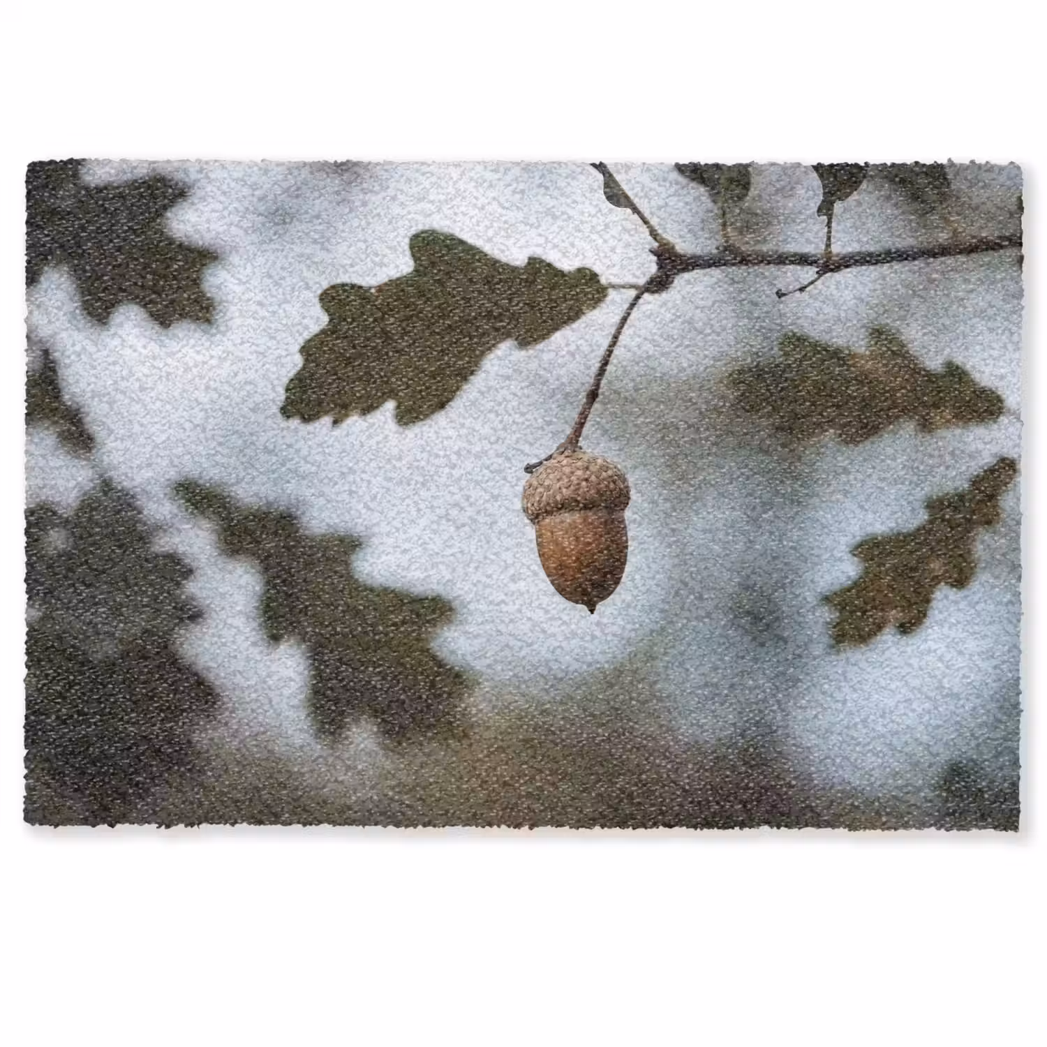 Eikel - Eikenblad - Bos - Herfst - Natuur Deurmat klein -zkaufland3d