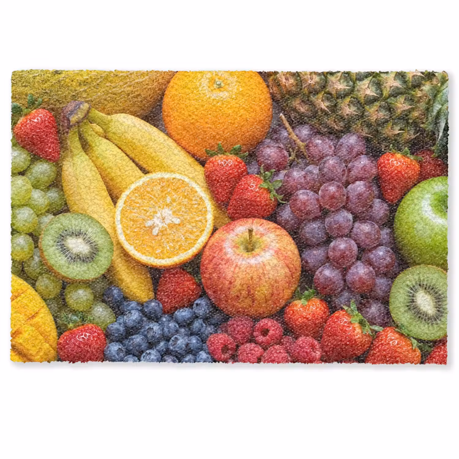 Eten - Fruit - Vers - Kleurrijk - Voeding Deurmat klein -zkaufland3d