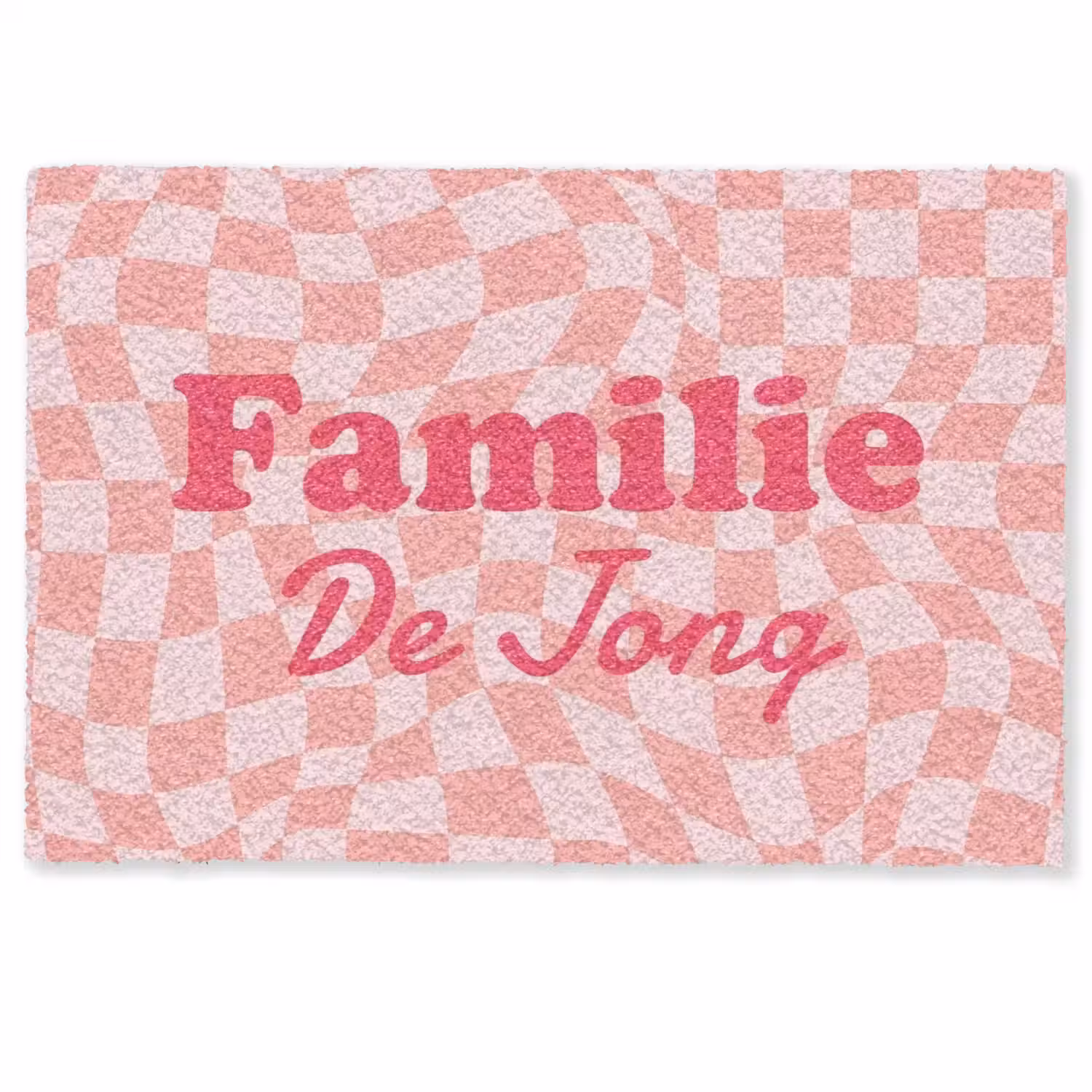 Familie - Roze Deurmat klein -zkaufland3d