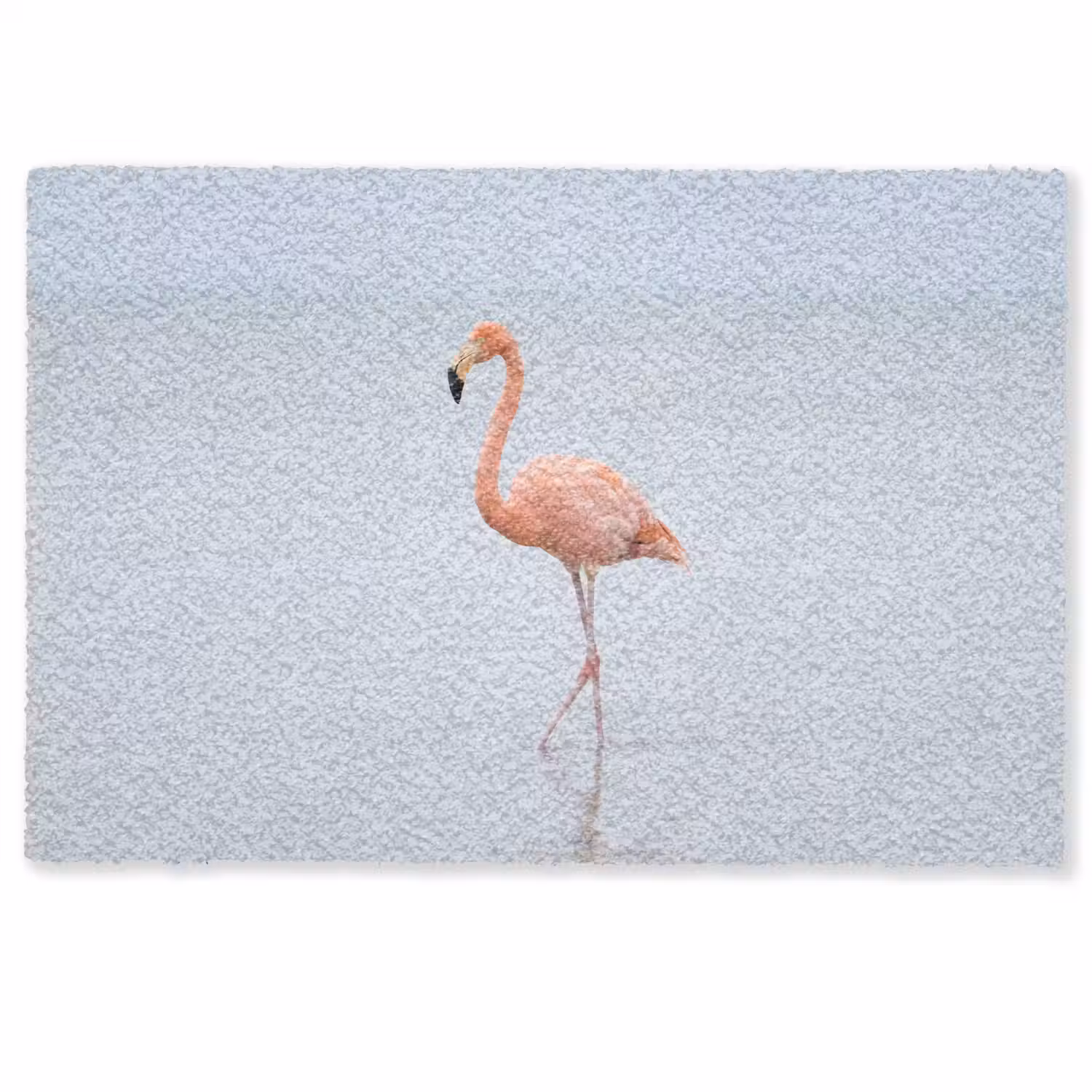 Flamingo - Zee - Roze Deurmat klein -zkaufland3d