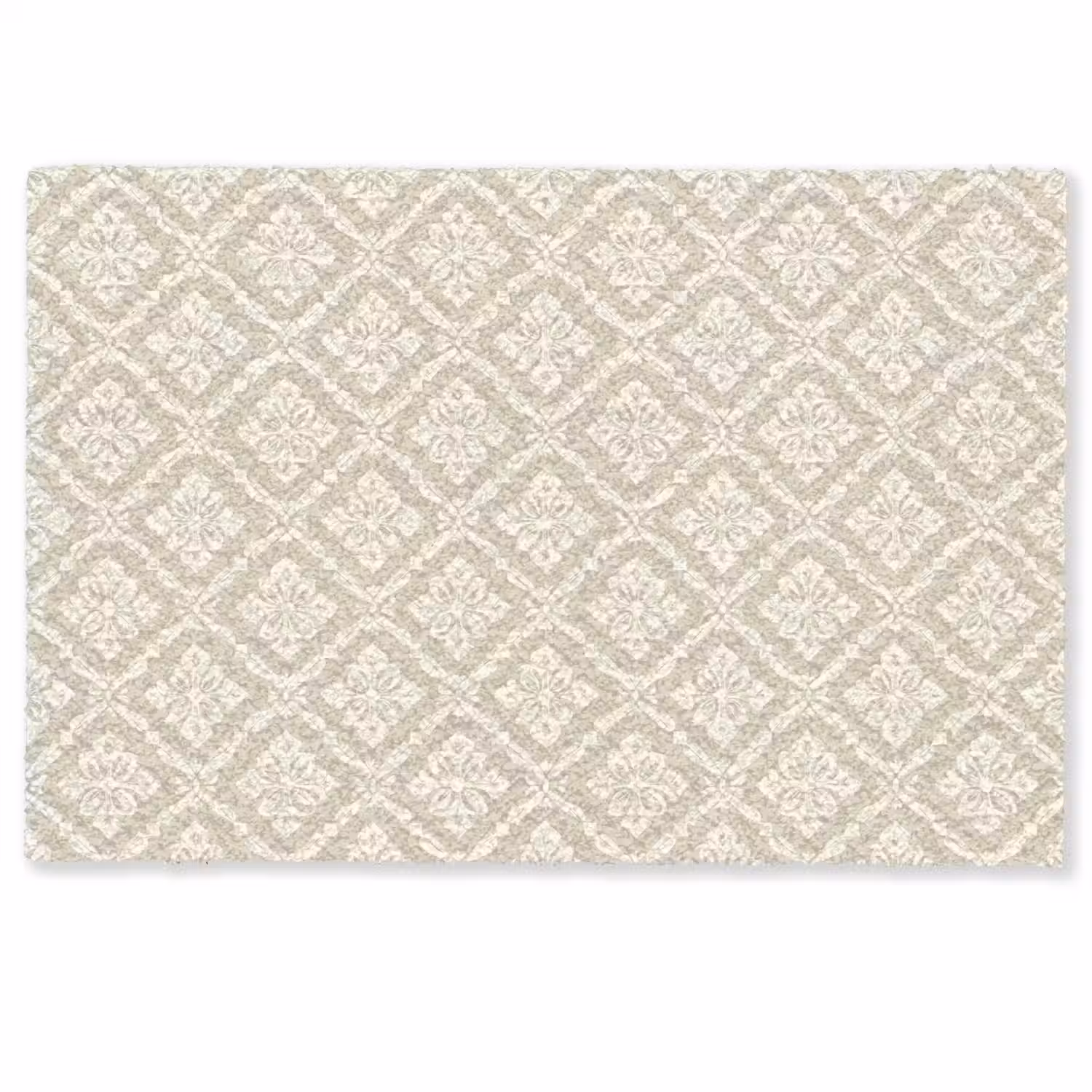 Floraal - Ornament - Beige Deurmat klein 898 -zkaufland3d