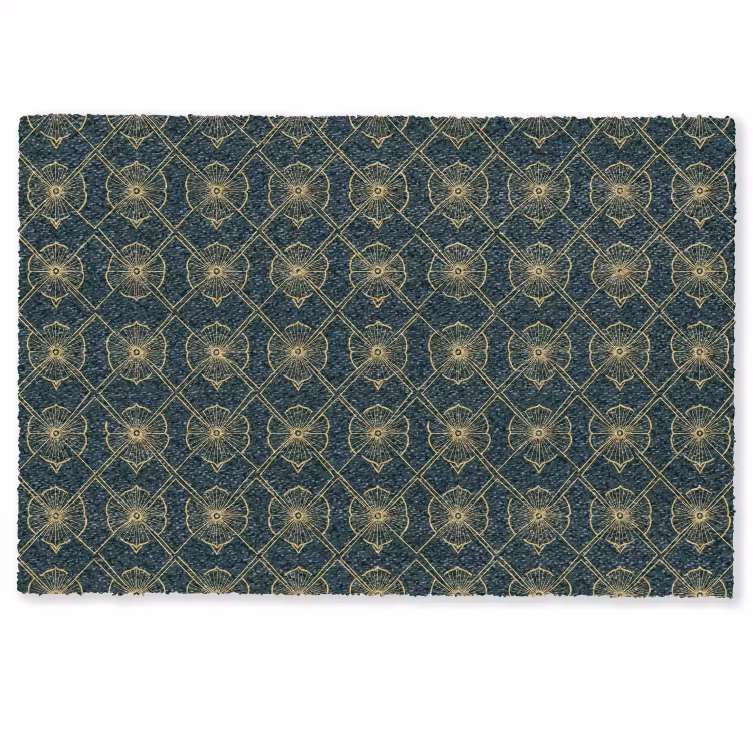 Geometrisch - Elegant - Groen Deurmat klein 898 -zkaufland3d