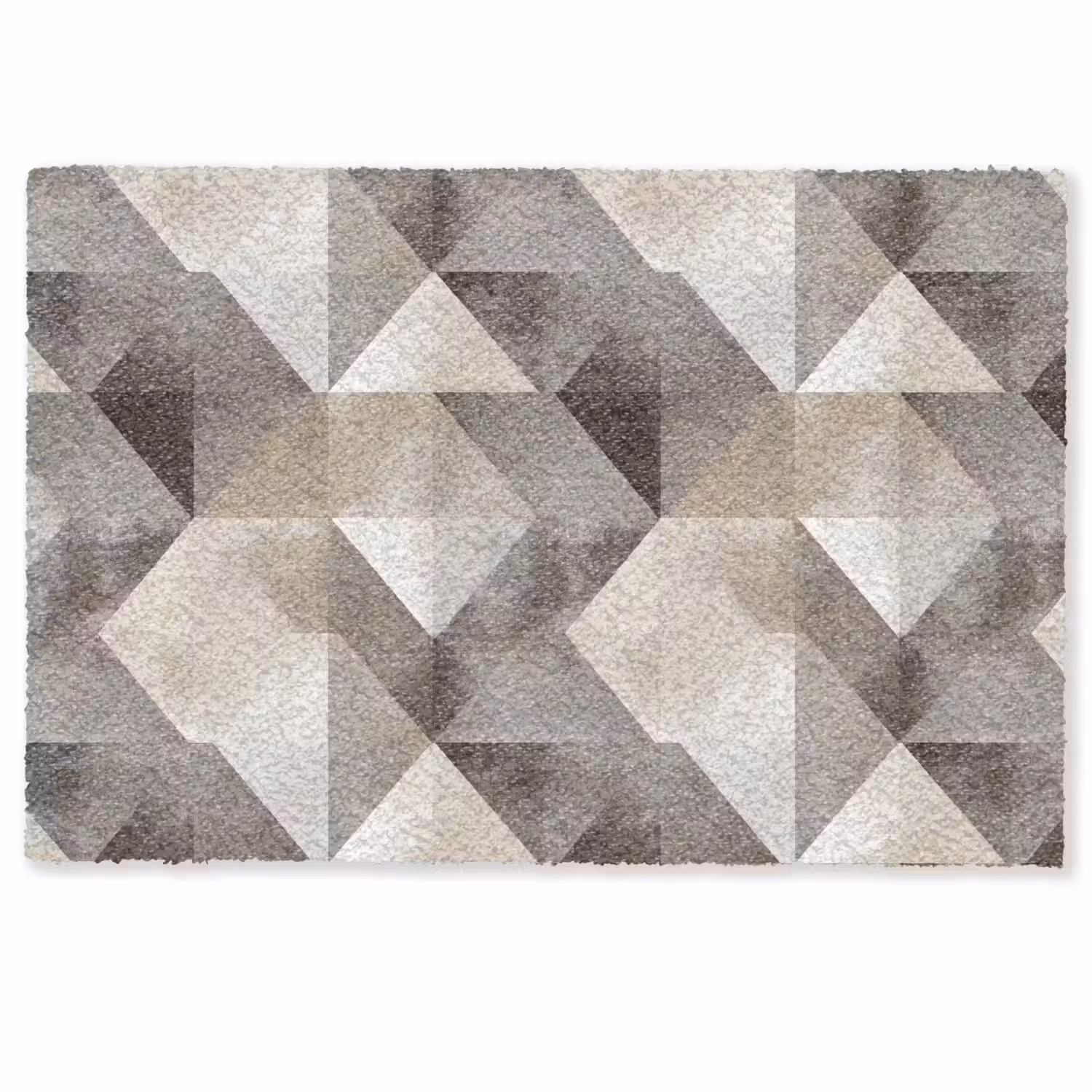 Geometrisch - Motief - Aardetinten Deurmat klein 898 -zkaufland3d