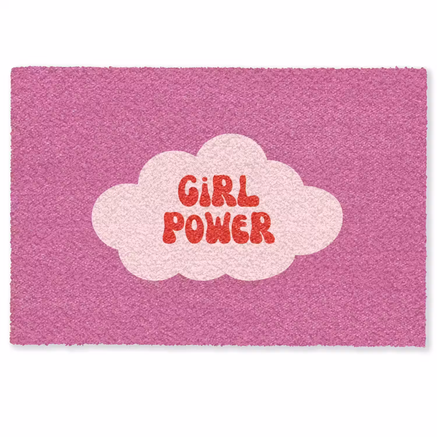 Girl power - Wolk - Roze Deurmat klein -zkaufland3d
