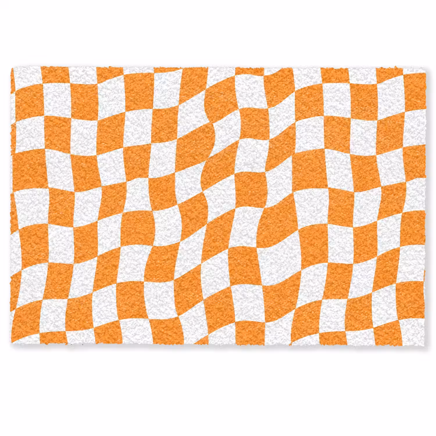 Golvend - Patroon - Oranje Deurmat klein 898 -zkaufland3d