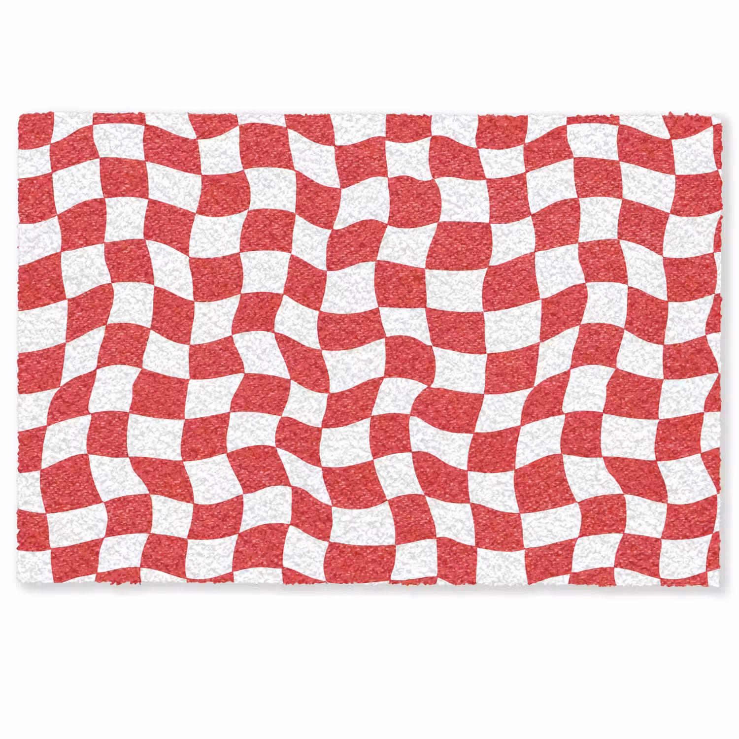 Golvend - Patroon - Rood Deurmat klein 898 -zkaufland3d