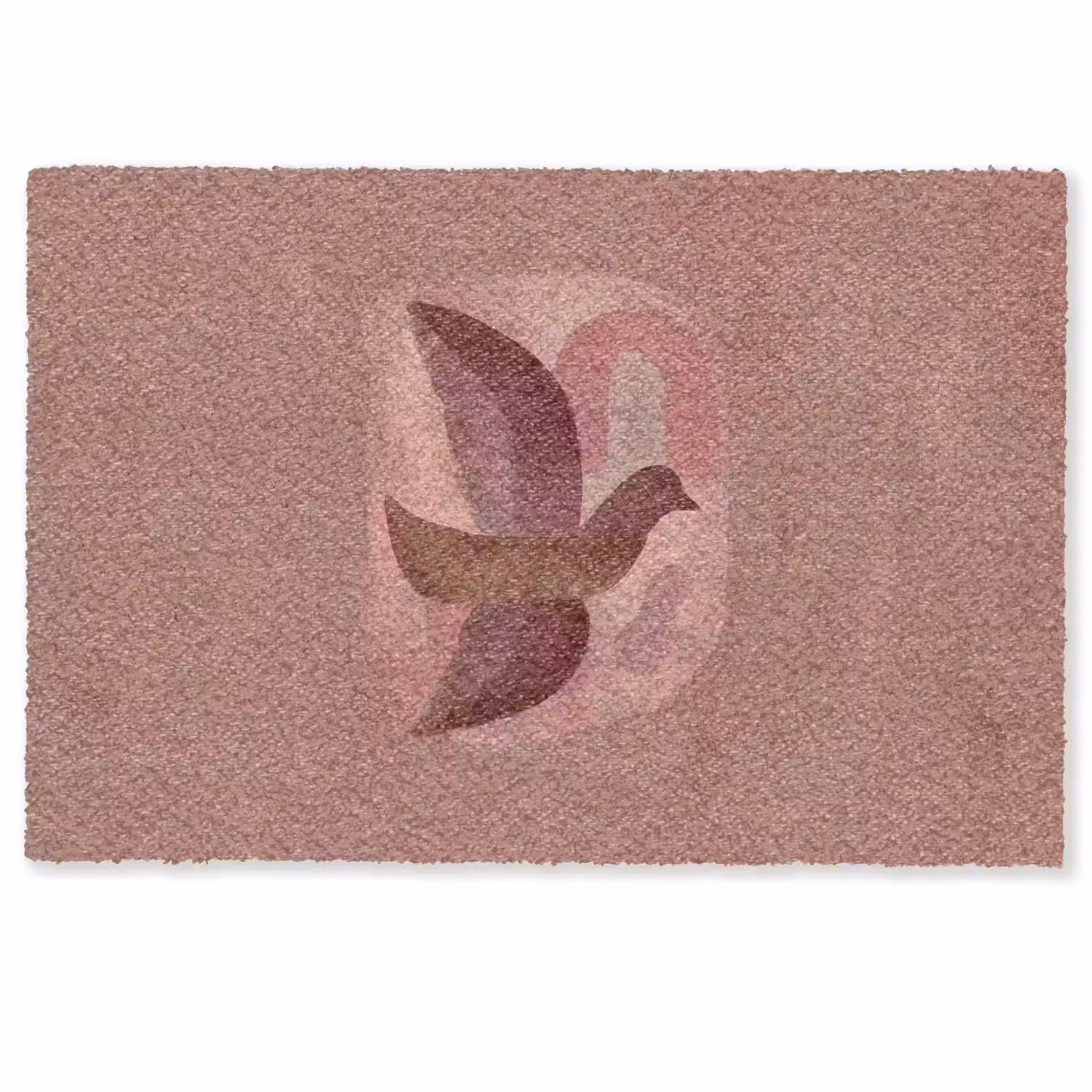 Illustratie - Vogels - Abstract - Roze Deurmat klein -zkaufland3d