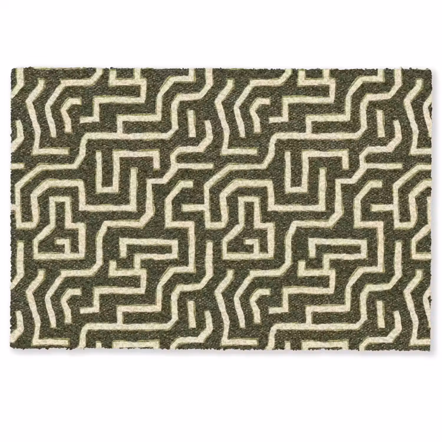 Lijnen - Abstract - Groen Deurmat klein 898 -zkaufland3d