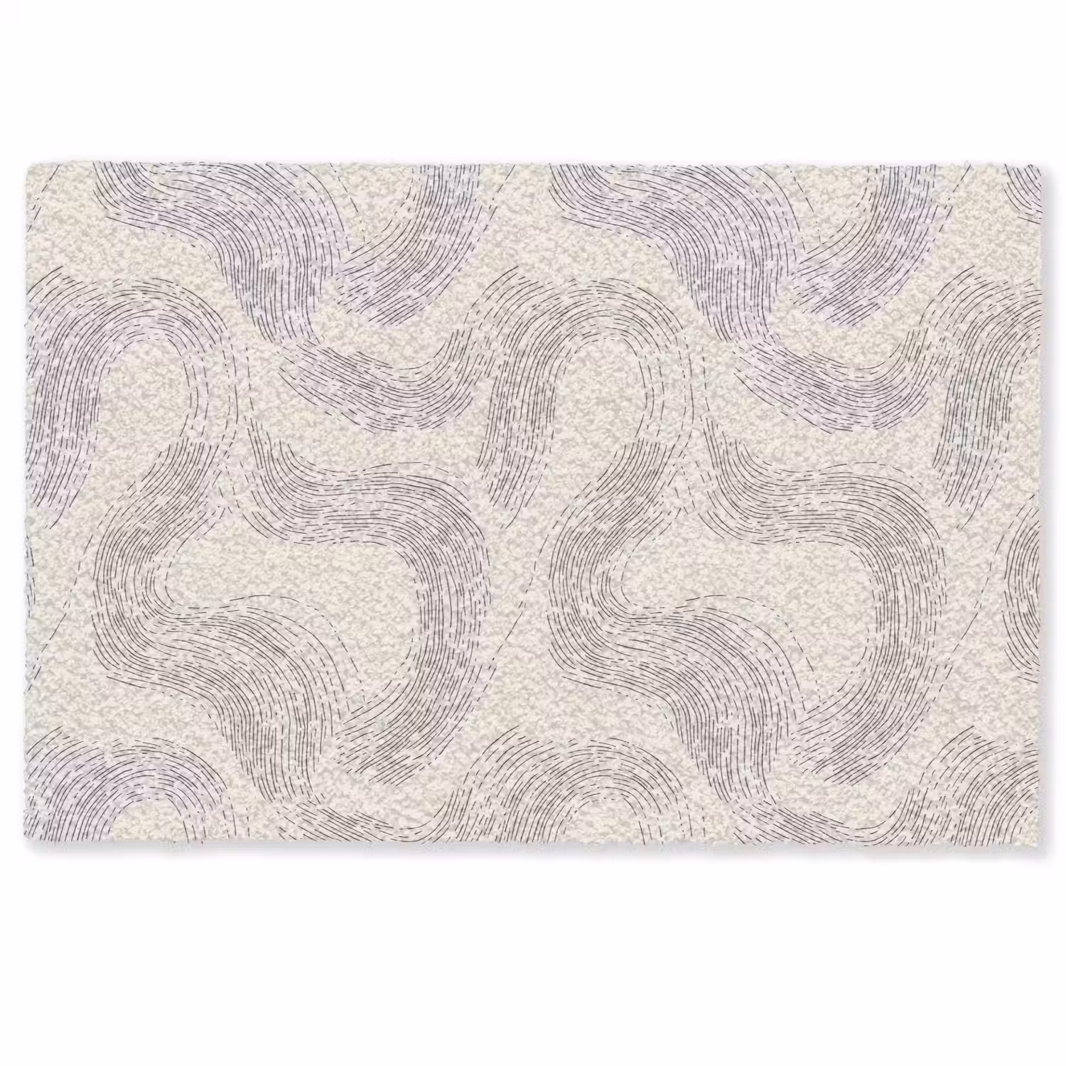 Lijnen - Patroon - Beige - Minimalistisch Deurmat klein 898 -zkaufland3d