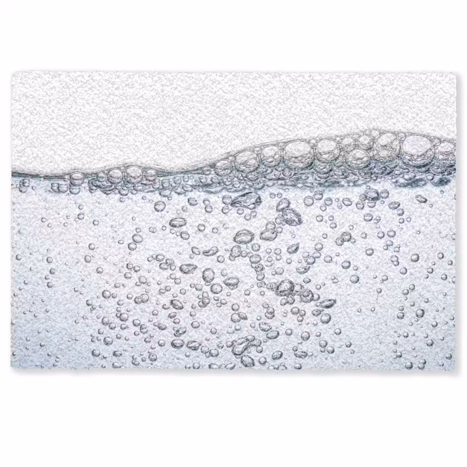 Luchtbellen - Water - Dynamisch Deurmat klein -zkaufland3d