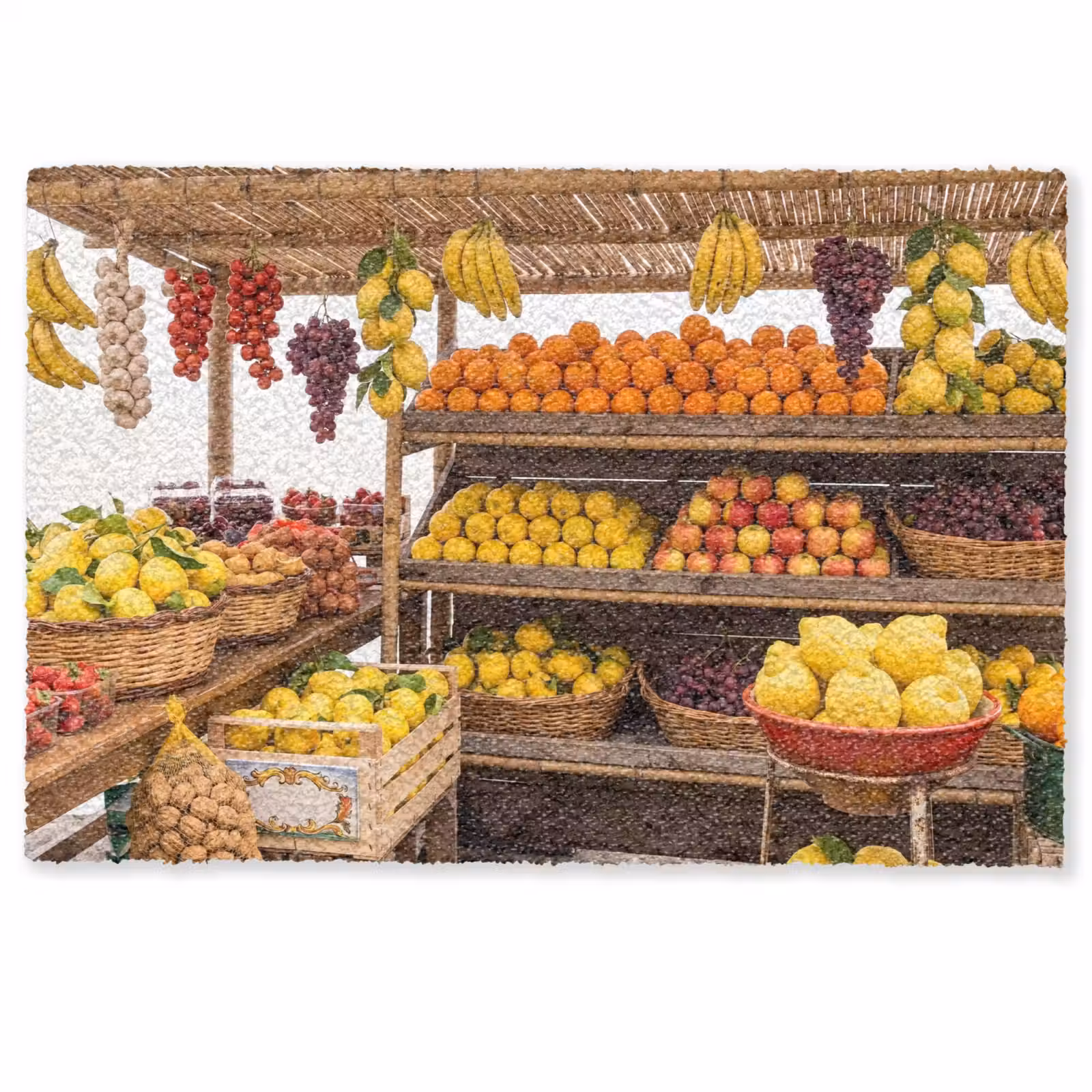 Deurmat - Marktkraam - Fruit - Vers - Marktkraam - Fruit - Vers Deurmat klein